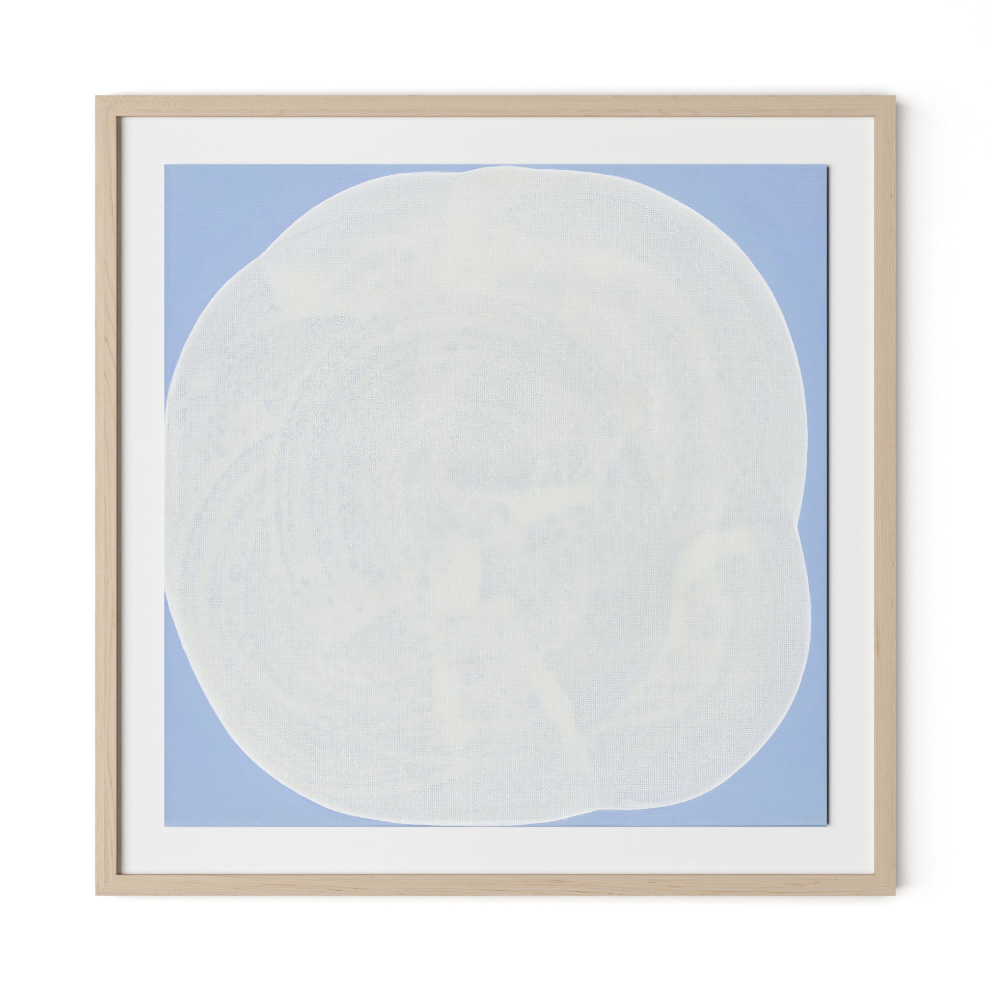 Pearl Framed Paper / 32 x 32 in / Natural Maple