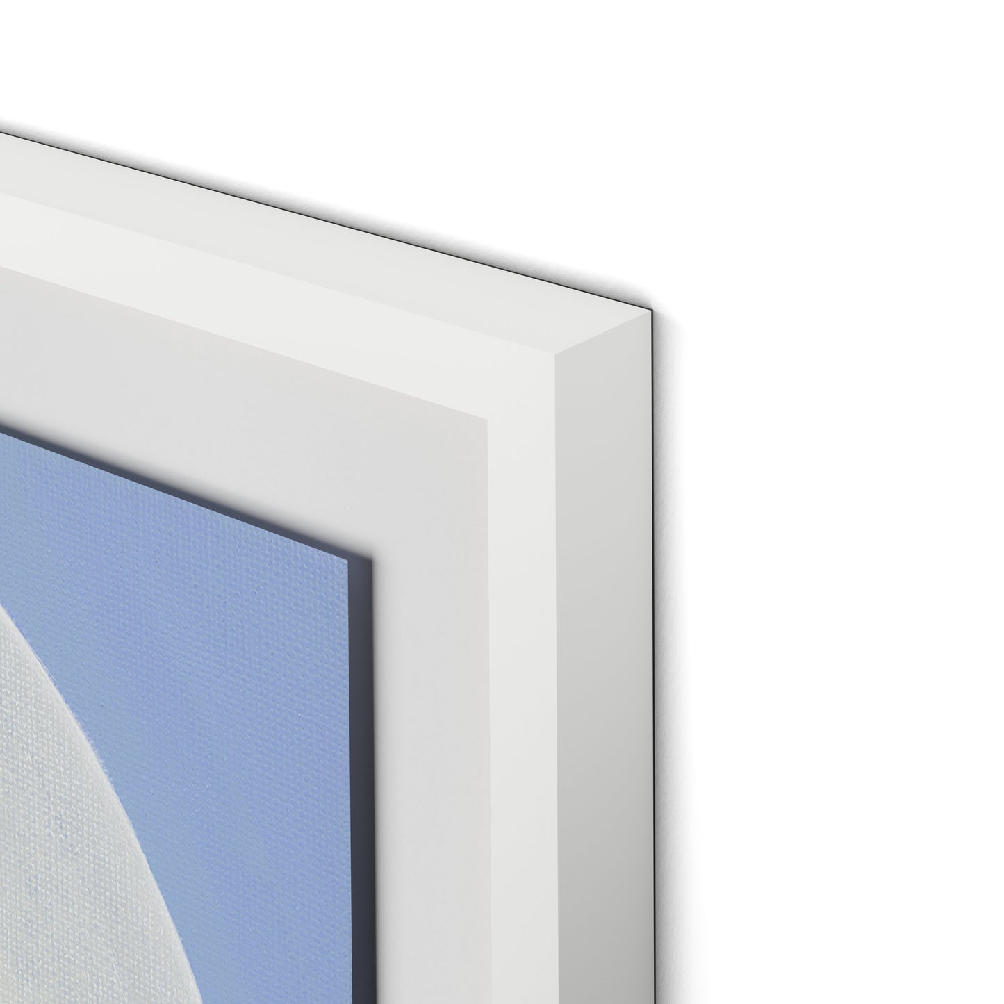 Pearl Framed Paper / 32 x 32 in / White