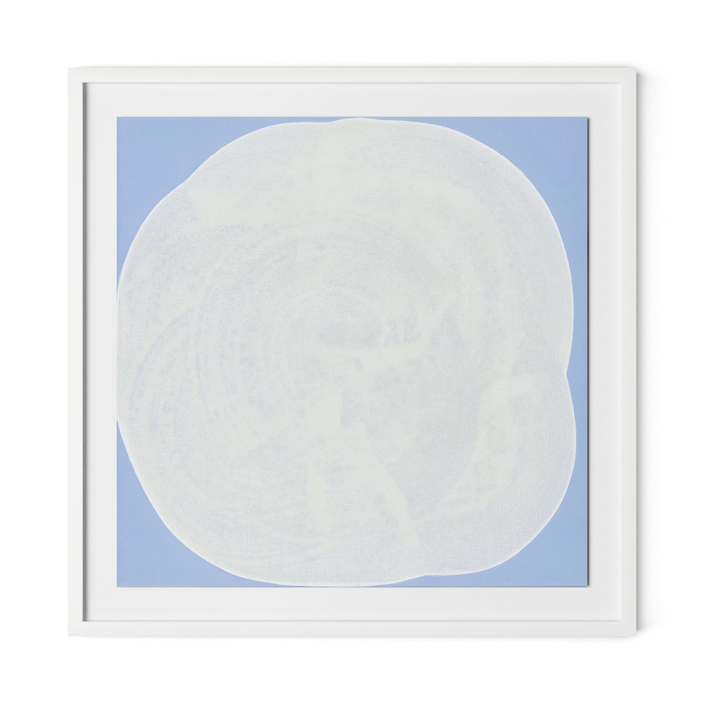 Pearl Framed Paper / 32 x 32 in / White