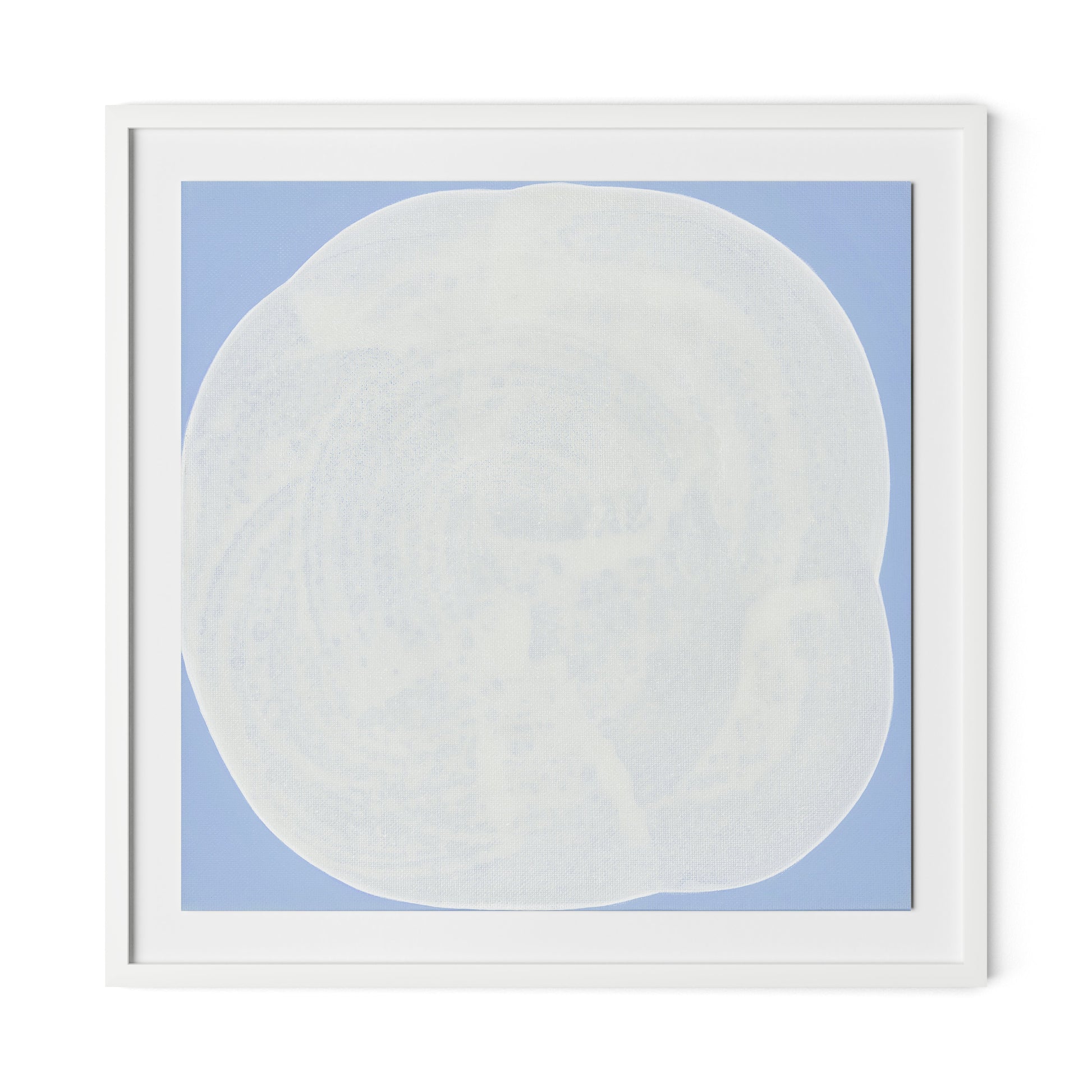 Pearl Framed Paper / 32 x 32 in / White