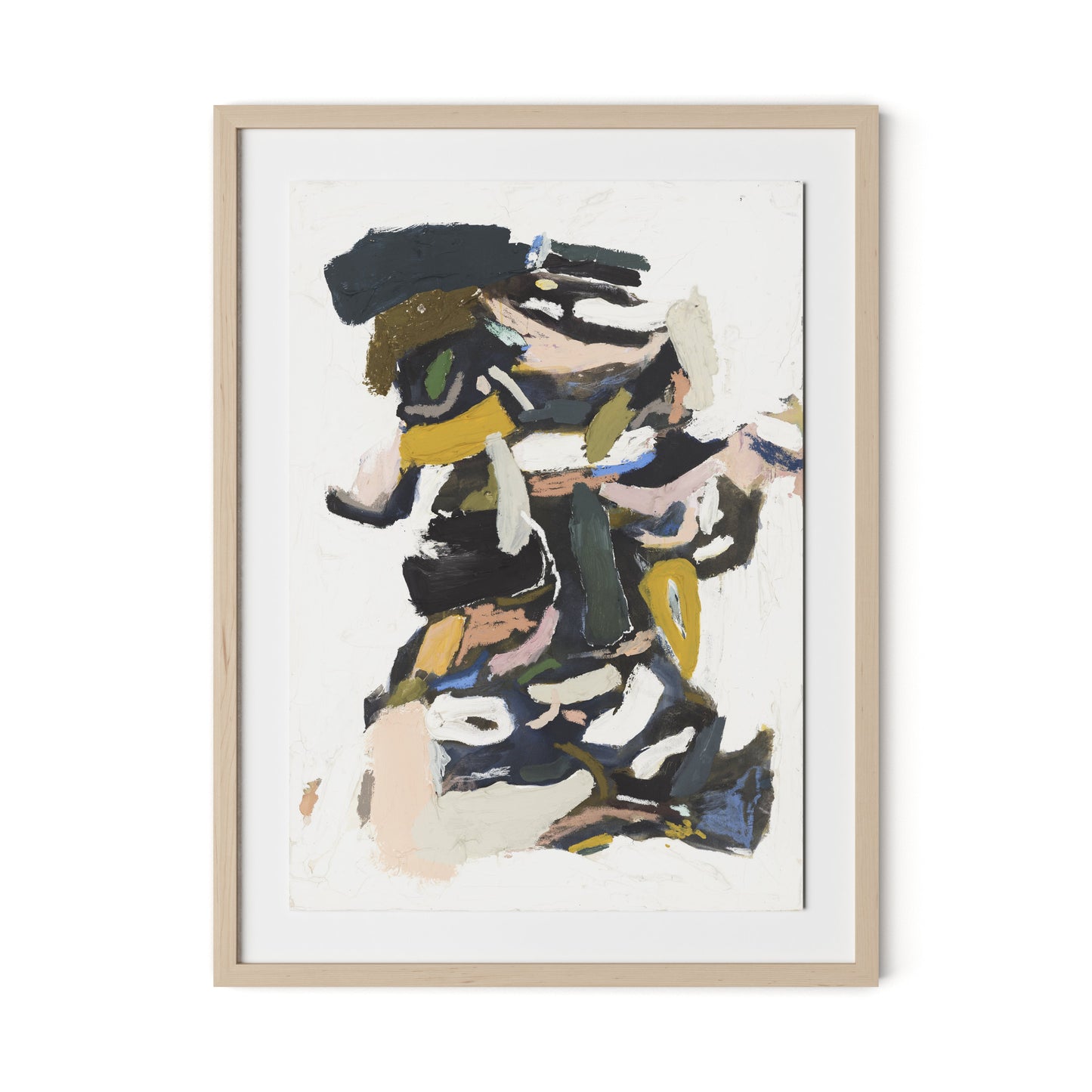 I Melt With You Framed Paper / 24 x 32 in / Natural Maple