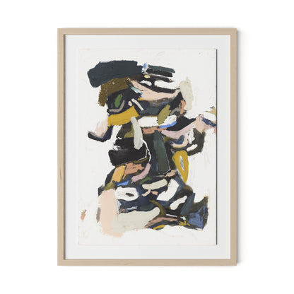 I Melt With You Framed Paper / 24 x 32 in / Natural Maple