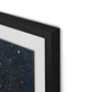 Solar System Framed Paper / 24 x 32 in / Black