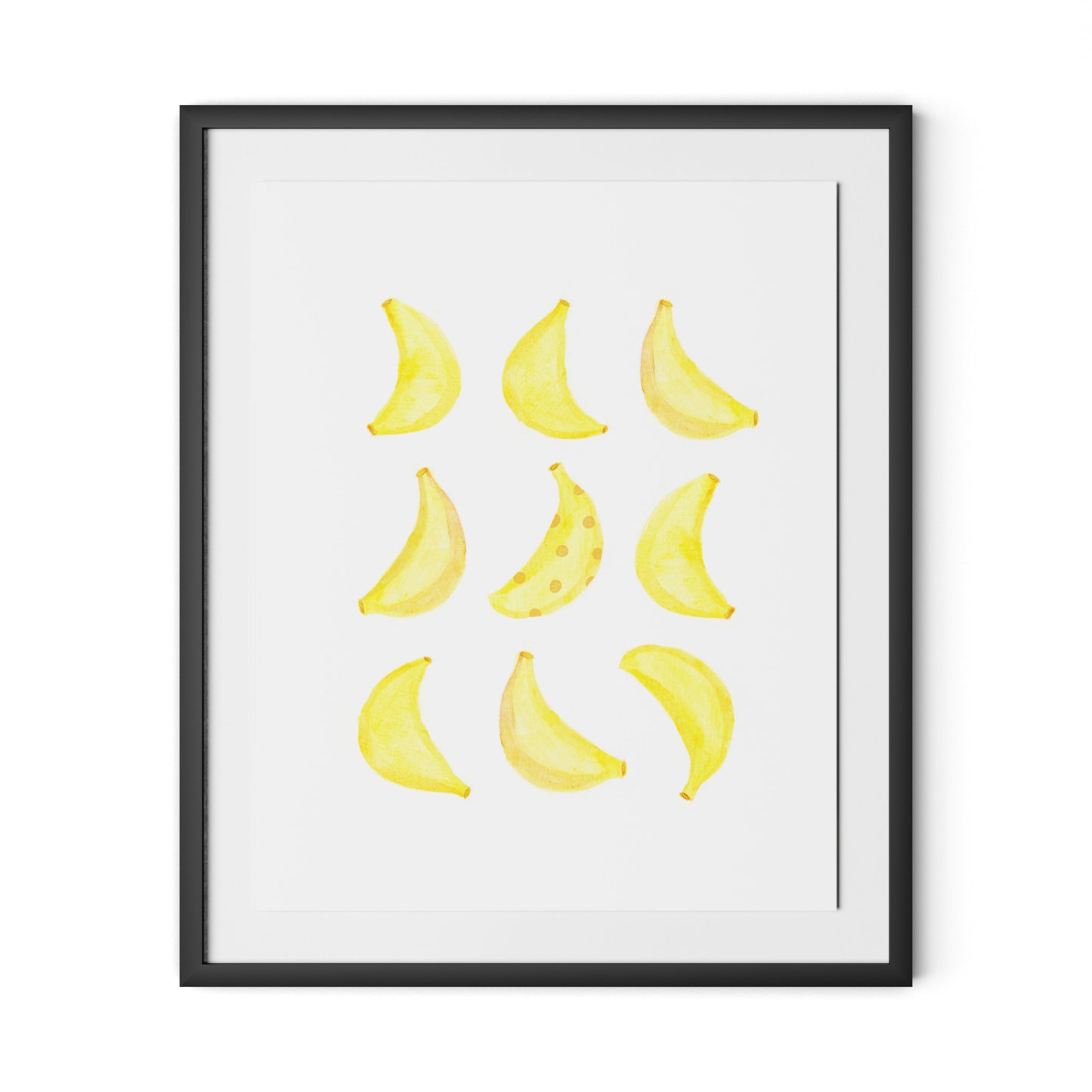 Bananarama Framed Paper / 26.5 x 32 in / Black