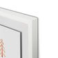 Cozy Forest Framed Paper / 26.5 x 32 in / White