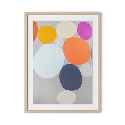 Playground Framed Paper / 24 x 32 in / Natural Maple