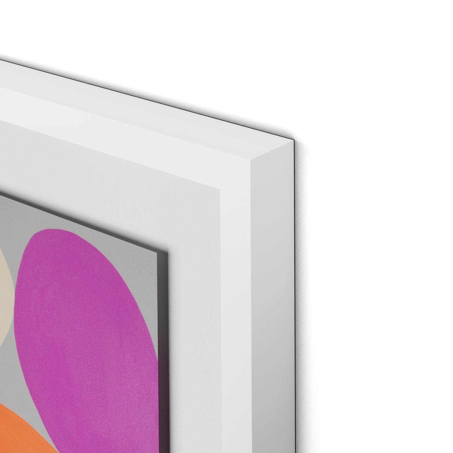 Playground Framed Paper / 24 x 32 in / White