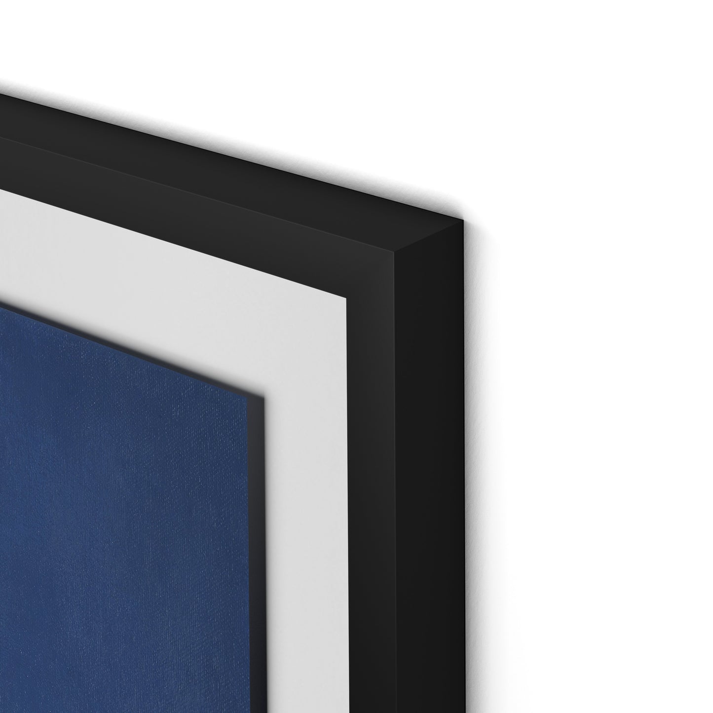 Boardwalk Stack Framed Paper / 27 x 32 in / Black