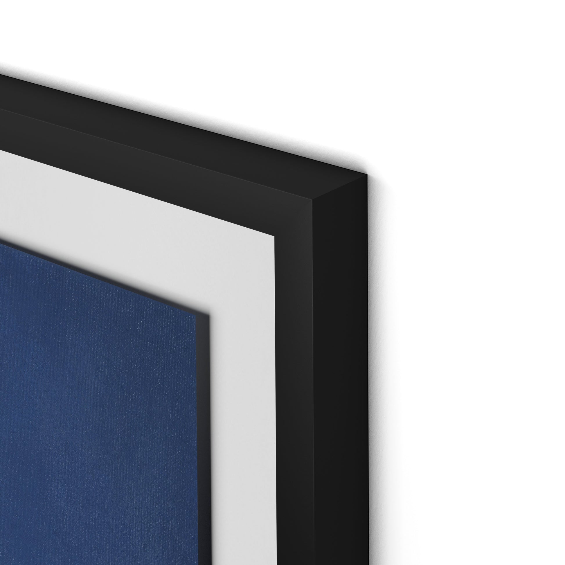 Boardwalk Stack Framed Paper / 27 x 32 in / Black