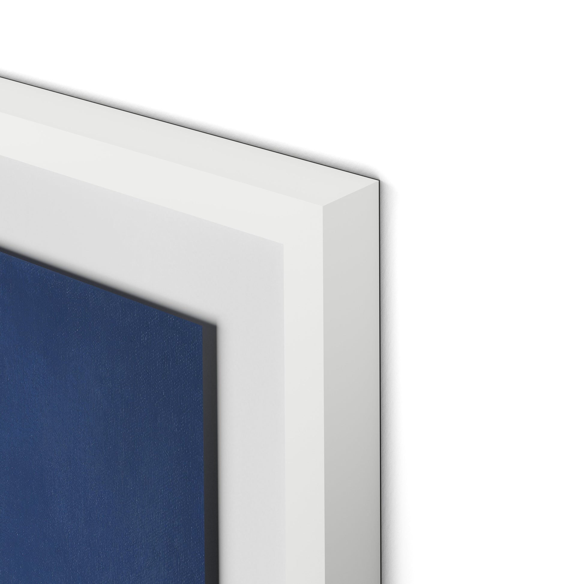 Boardwalk Stack Framed Paper / 27 x 32 in / White