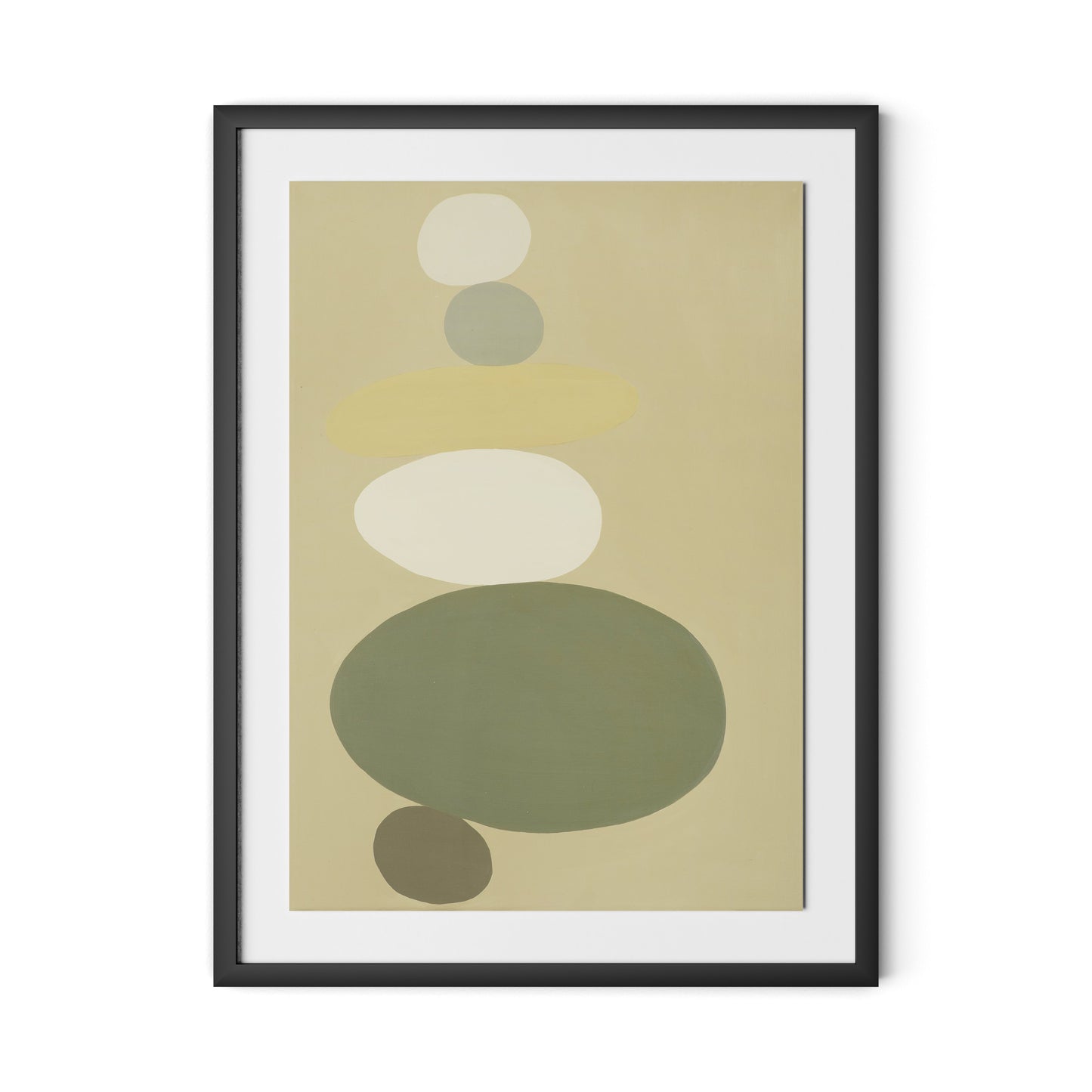 Evergreen II Framed Paper / 24 x 32 in / Black