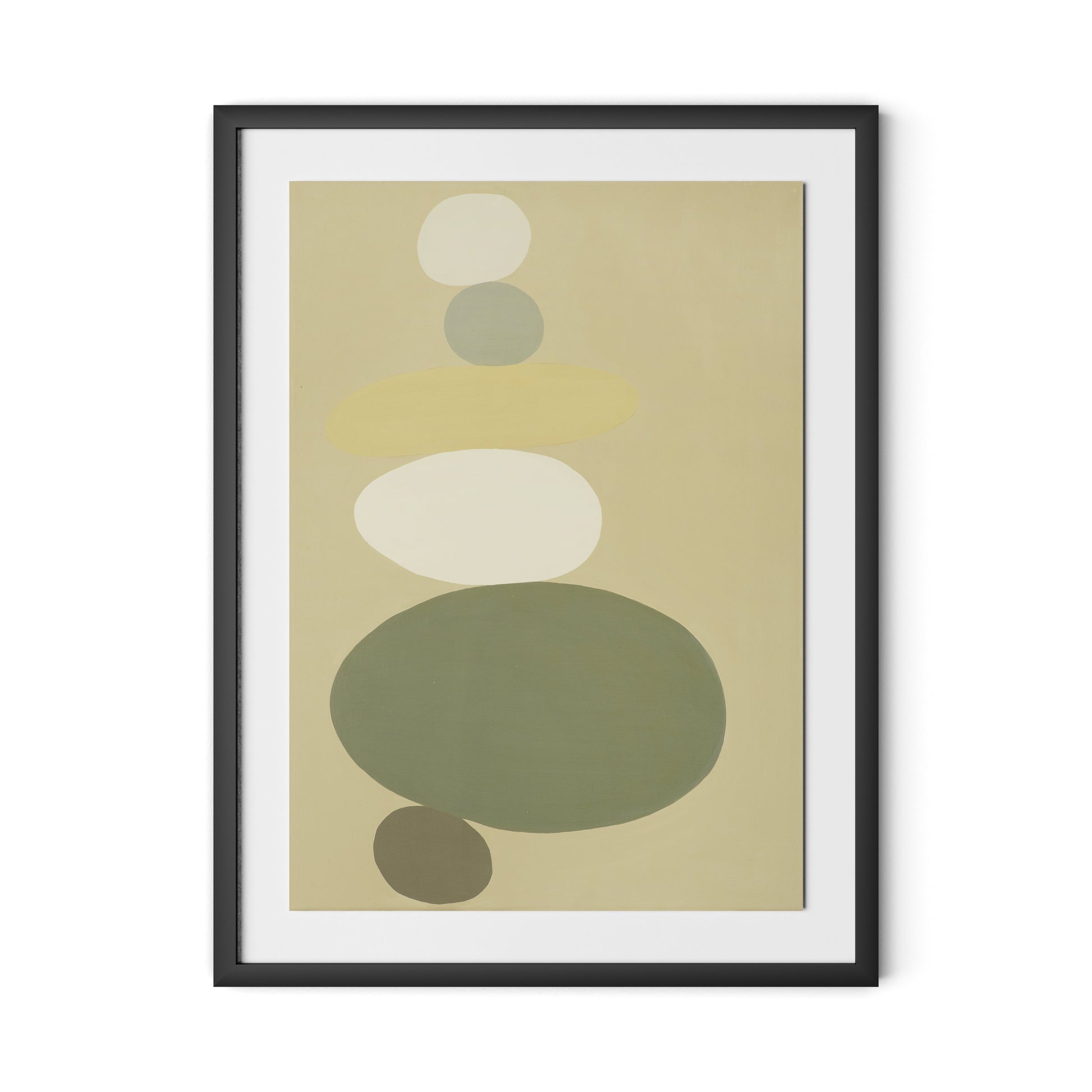 Evergreen II Framed Paper / 24 x 32 in / Black