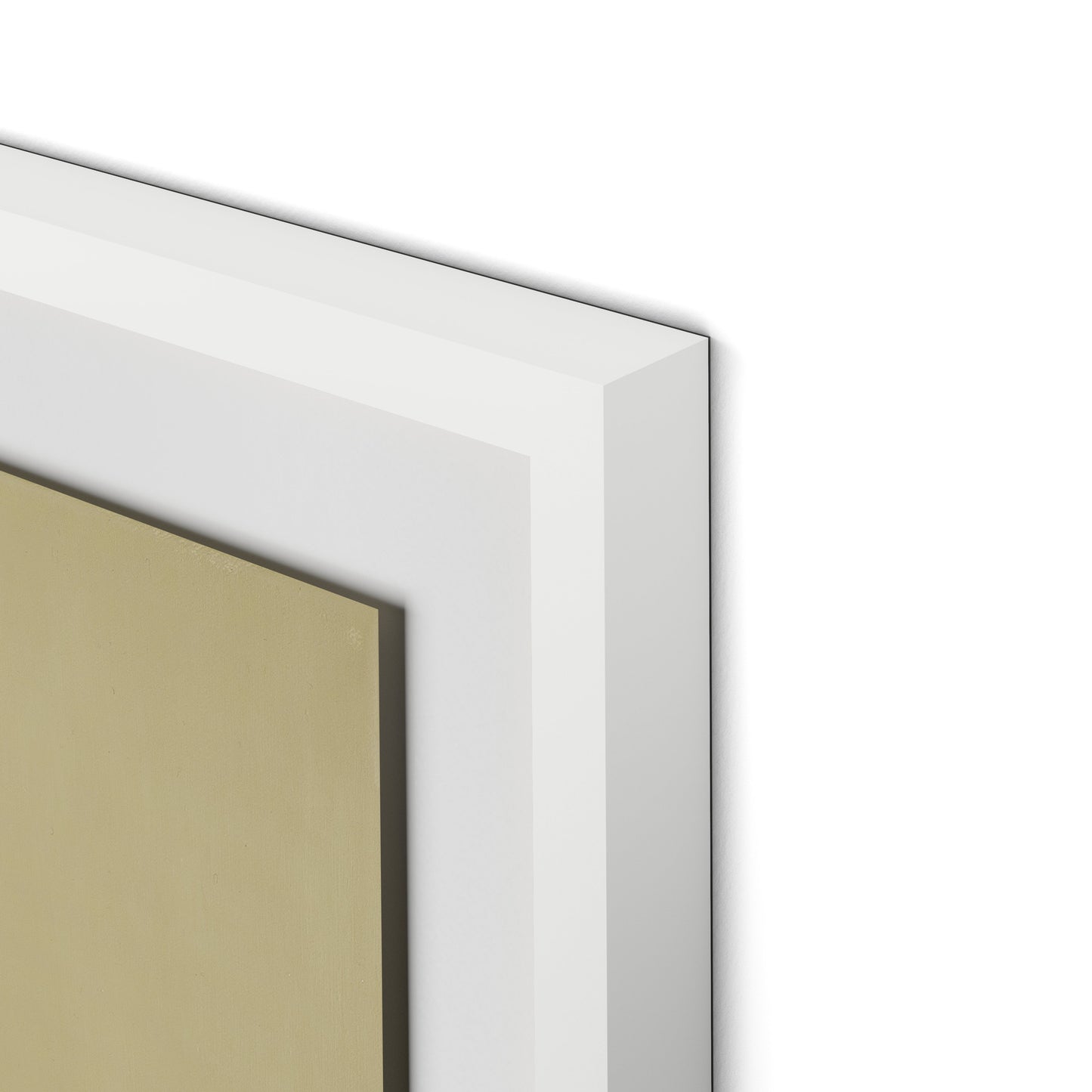 Evergreen II Framed Paper / 24 x 32 in / White