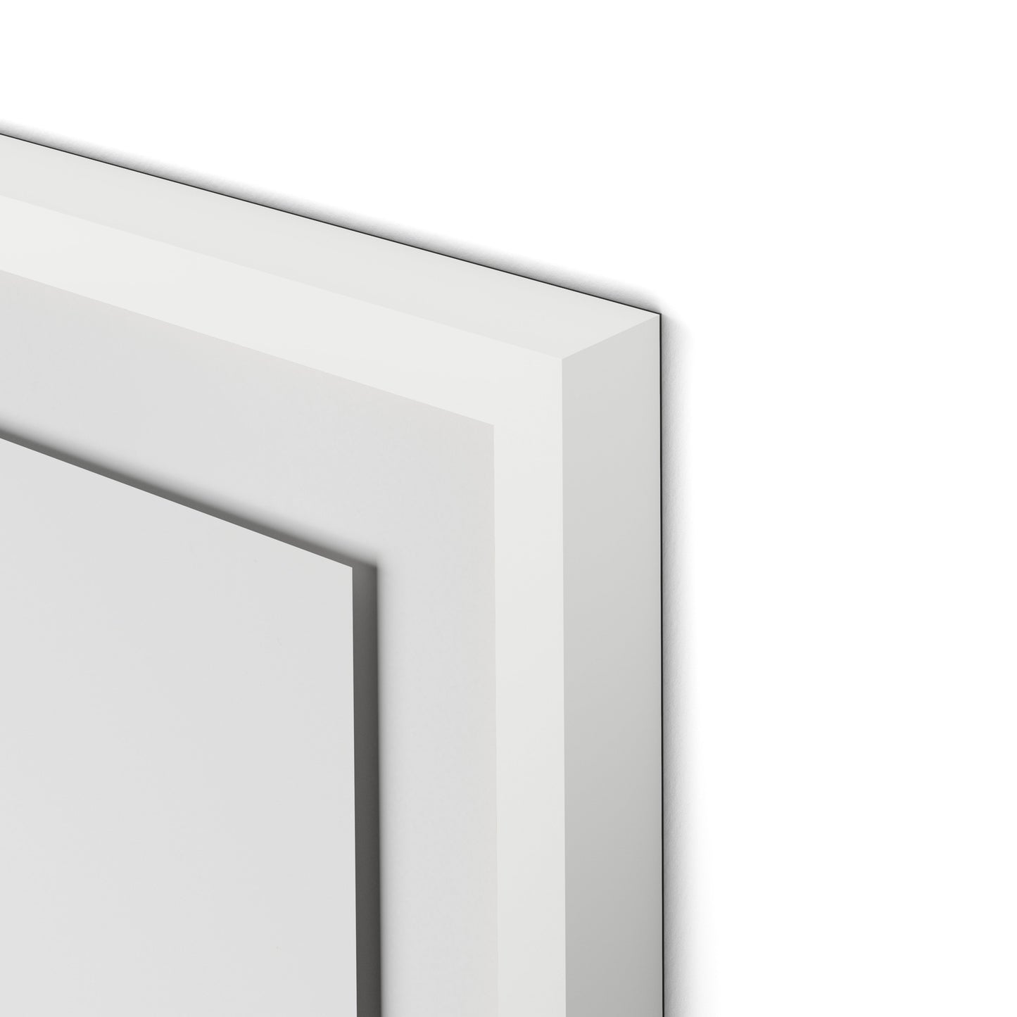 Giraffes Framed Paper / 24 x 32 in / White