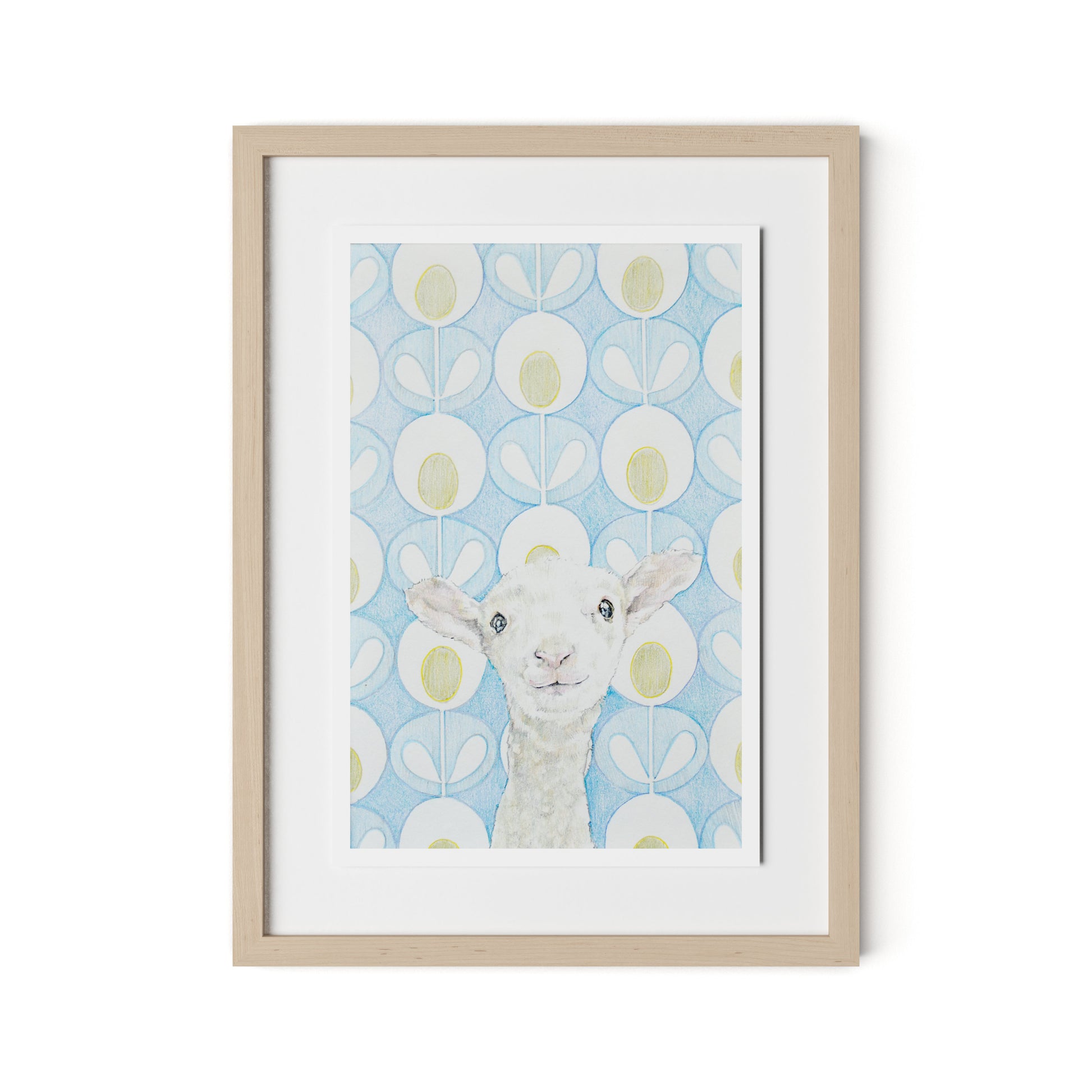 BAA Framed Paper / 18 x 24 in / Natural Maple