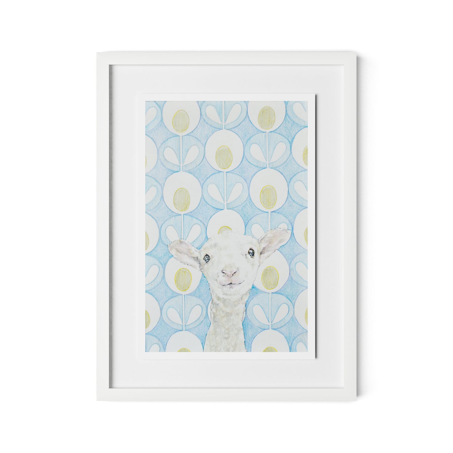 BAA Framed Paper / 18 x 24 in / White