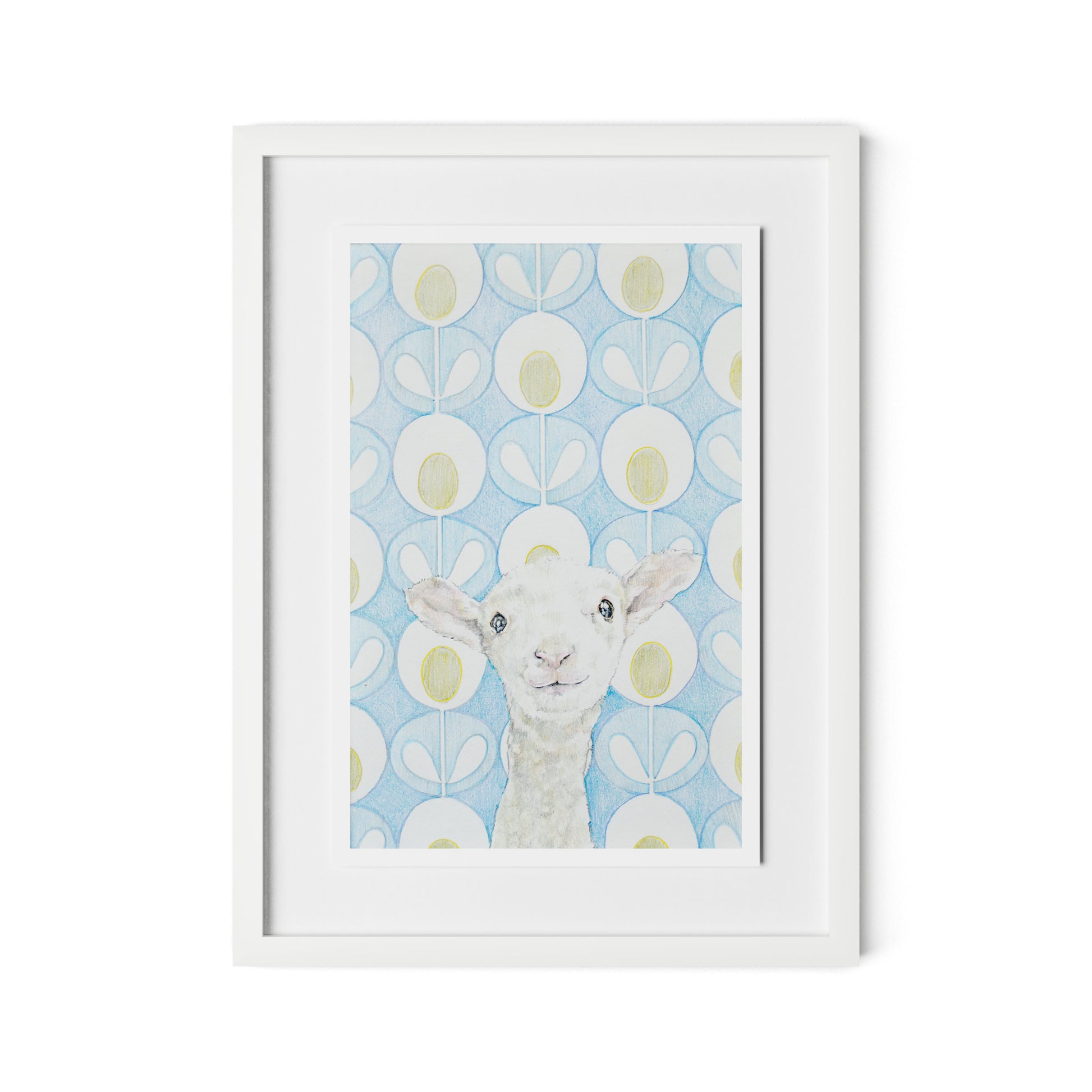BAA Framed Paper / 18 x 24 in / White