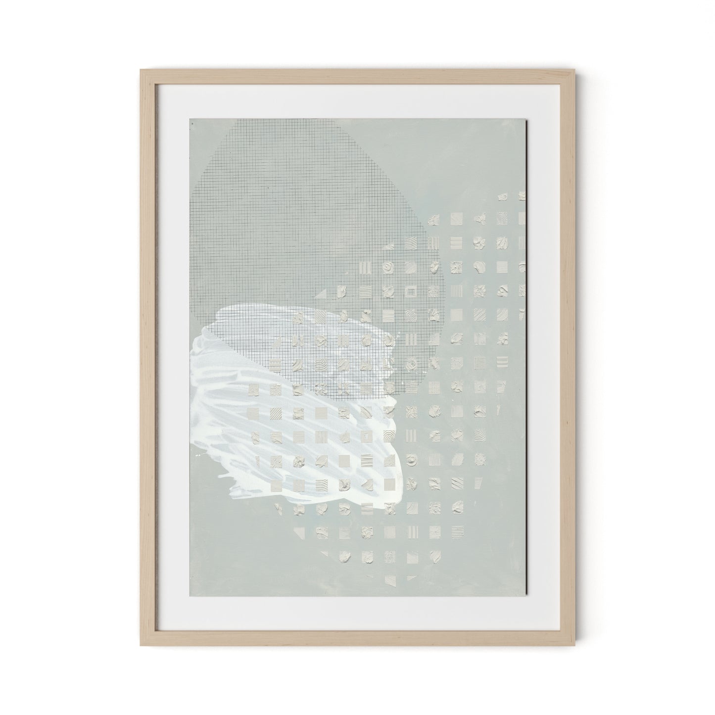 NotArchitecture 2.5 Framed Paper / 24 x 32 in / Natural Maple