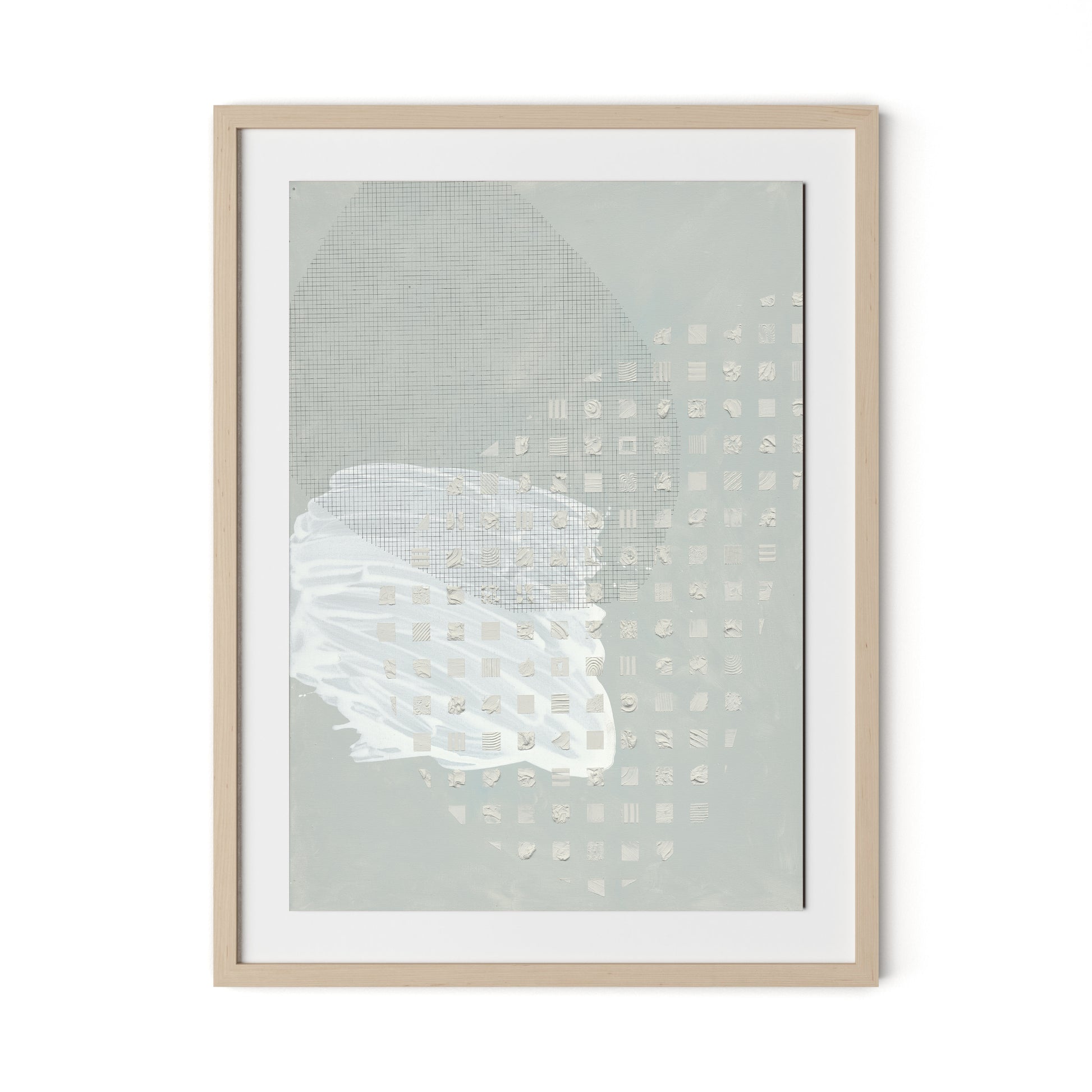 NotArchitecture 2.5 Framed Paper / 24 x 32 in / Natural Maple