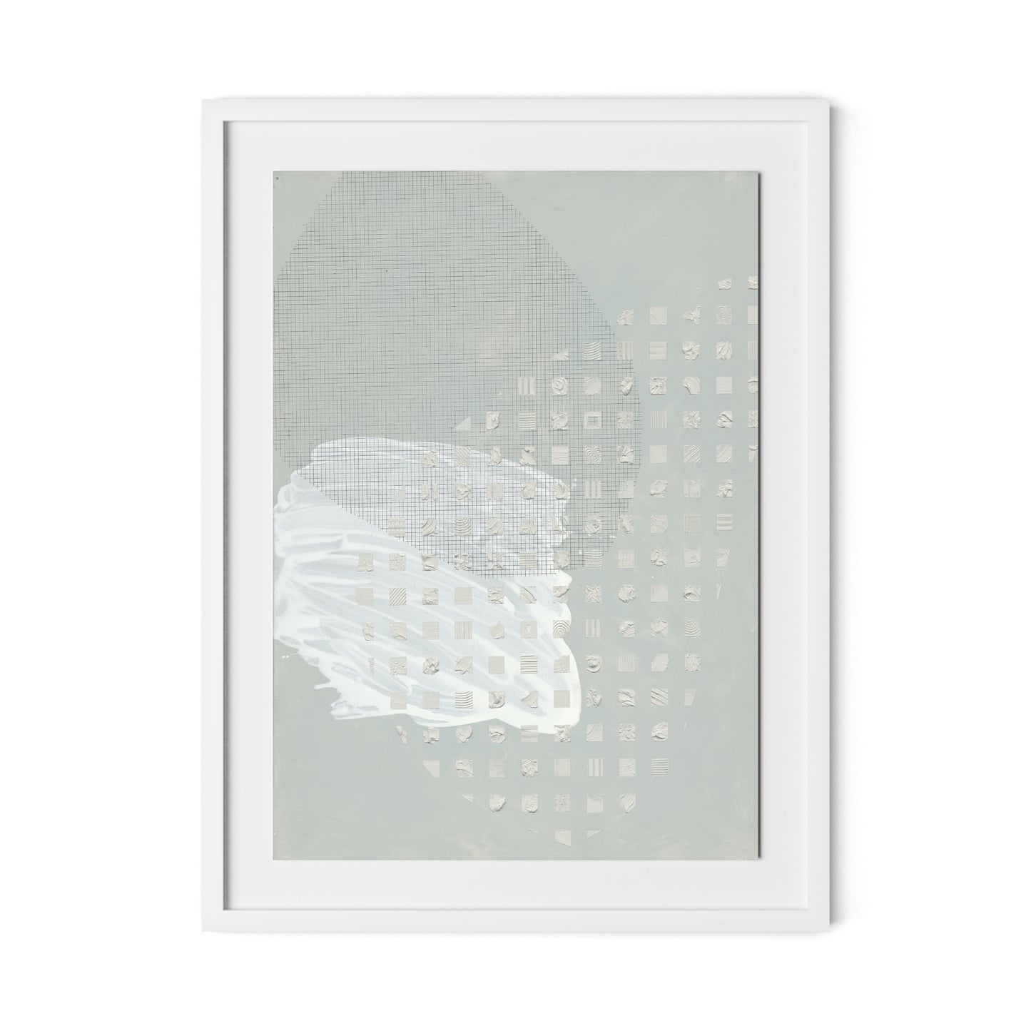 NotArchitecture 2.5 Framed Paper / 24 x 32 in / White