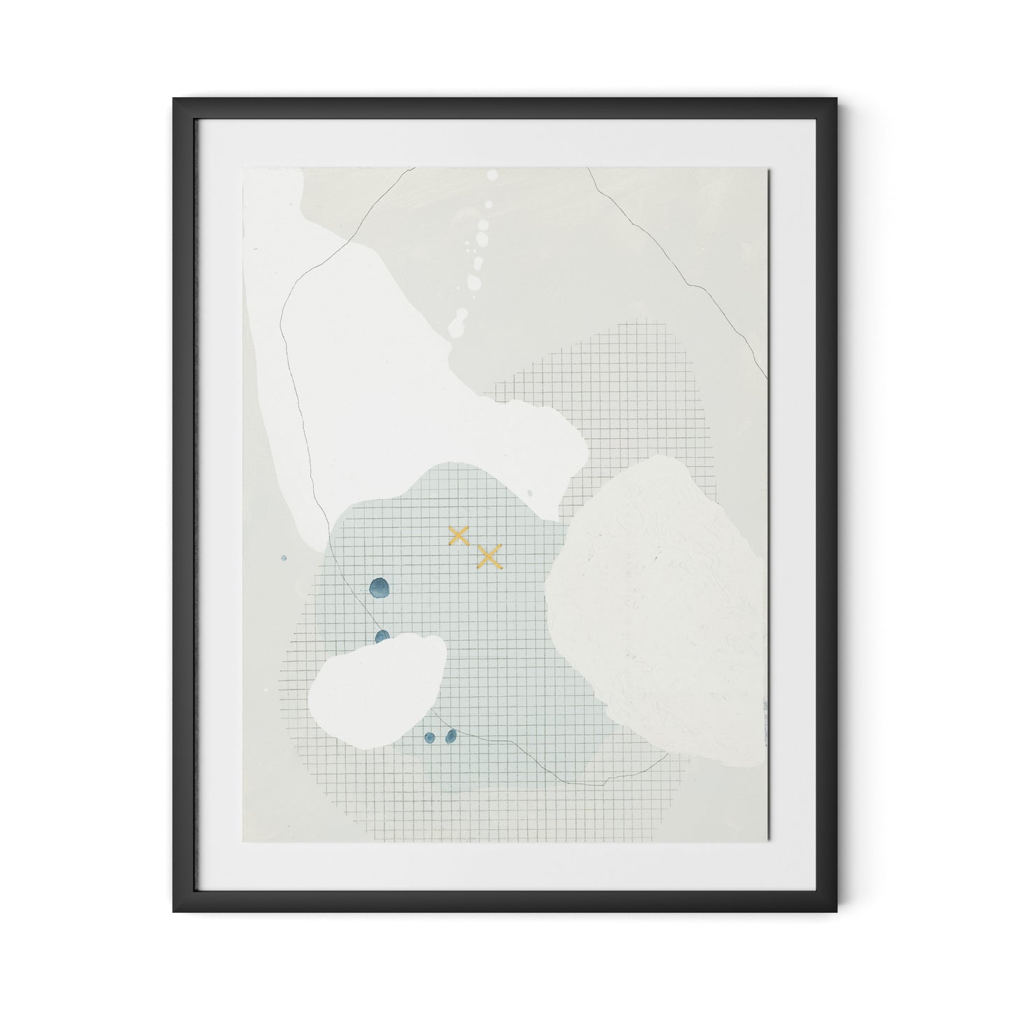 NotArchitecture 2.4 Framed Paper / 26 x 32 in / Black