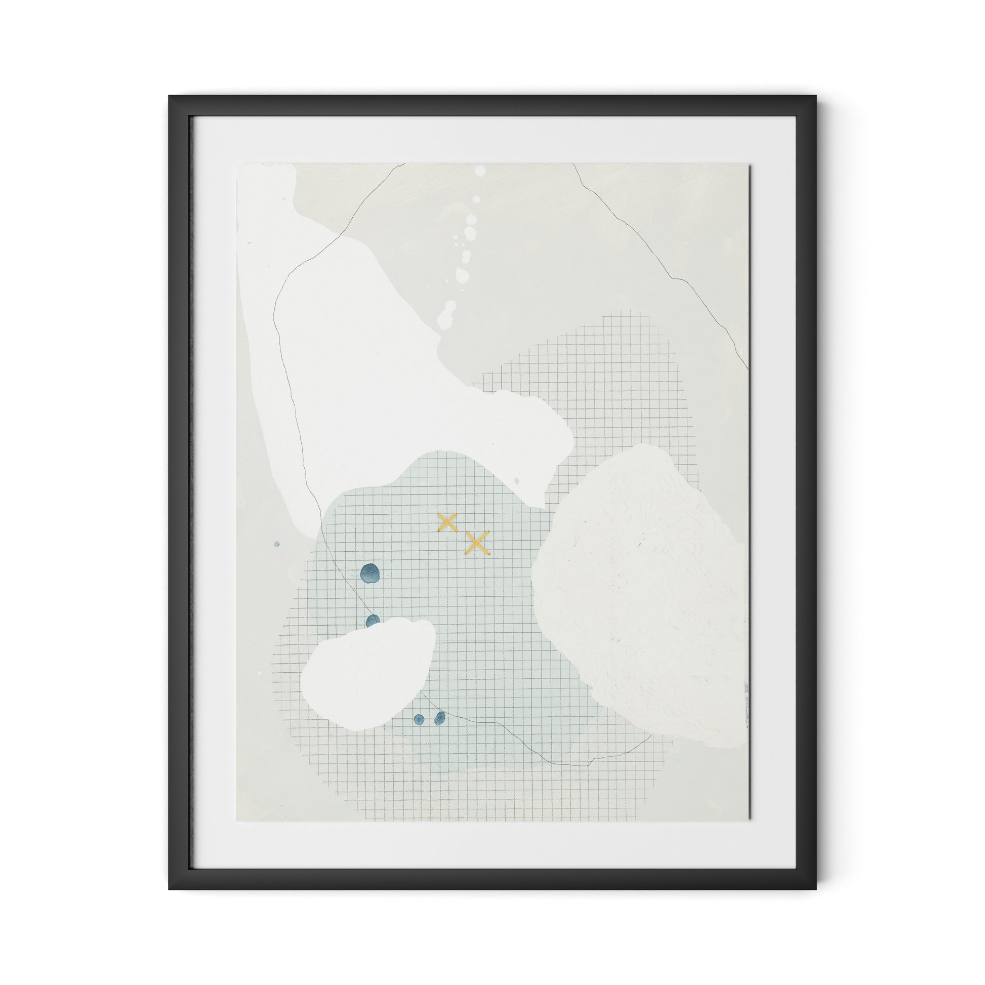 NotArchitecture 2.4 Framed Paper / 26 x 32 in / Black