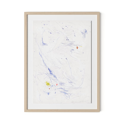 I Cannot Be Broken Framed Paper / 24 x 32 in / Natural Maple