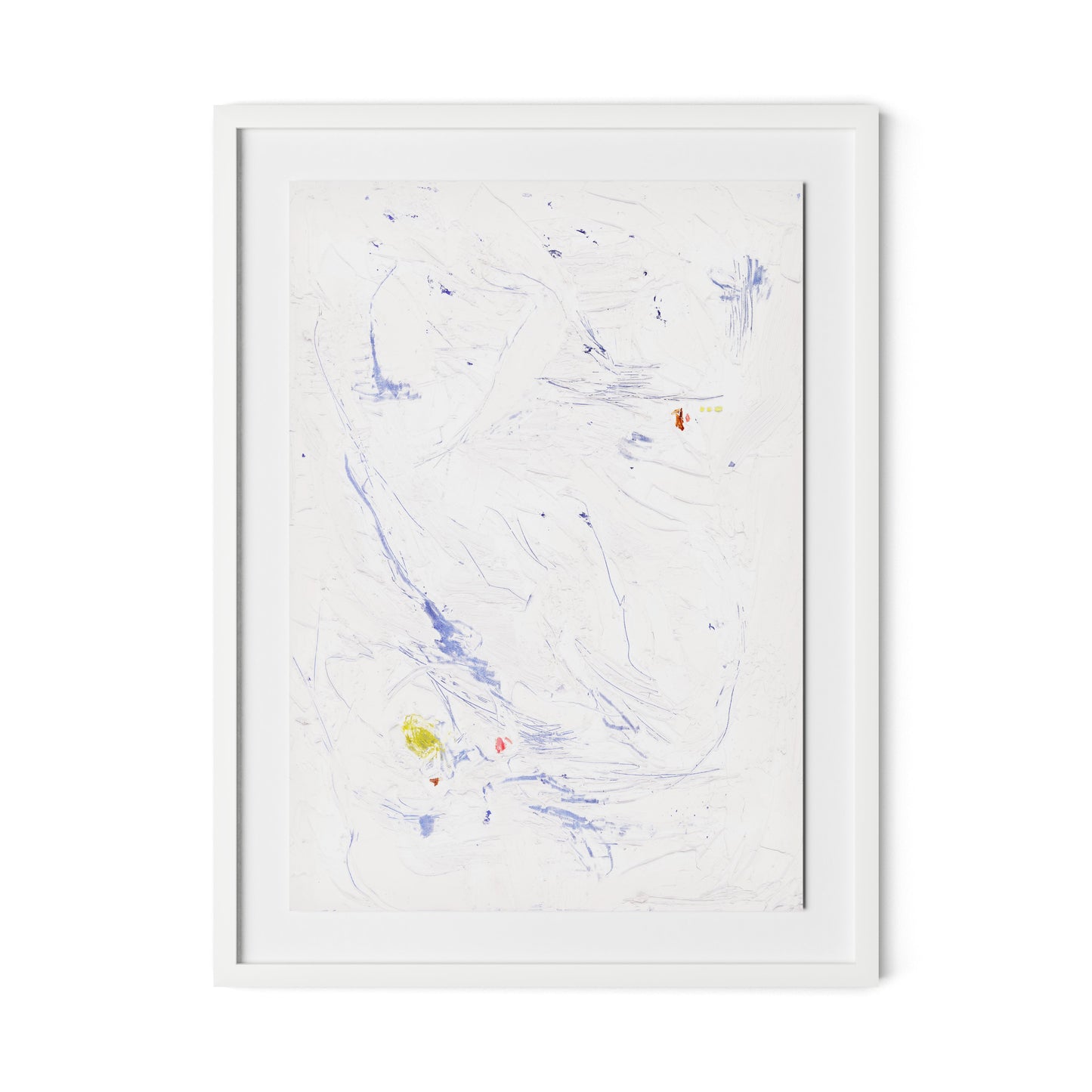 I Cannot Be Broken Framed Paper / 24 x 32 in / White