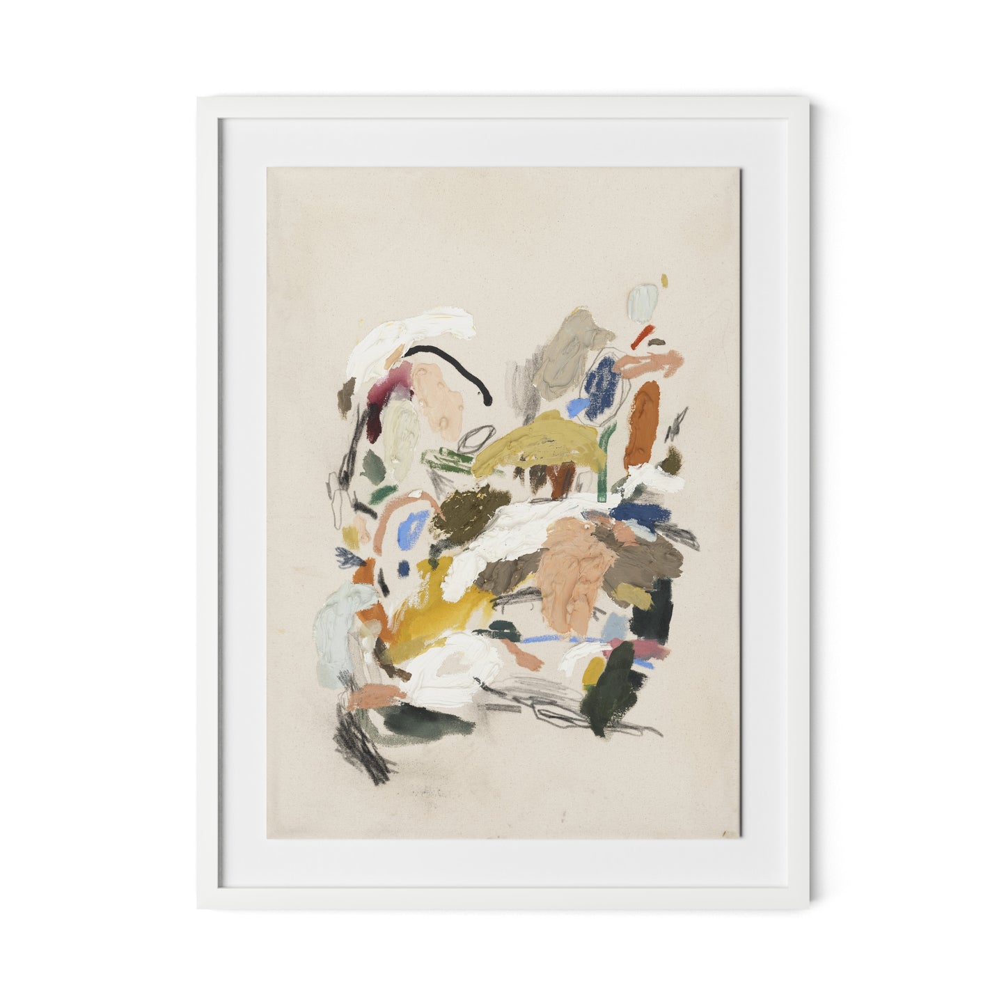 May I Have This Dance Framed Paper / 24 x 32 in / White