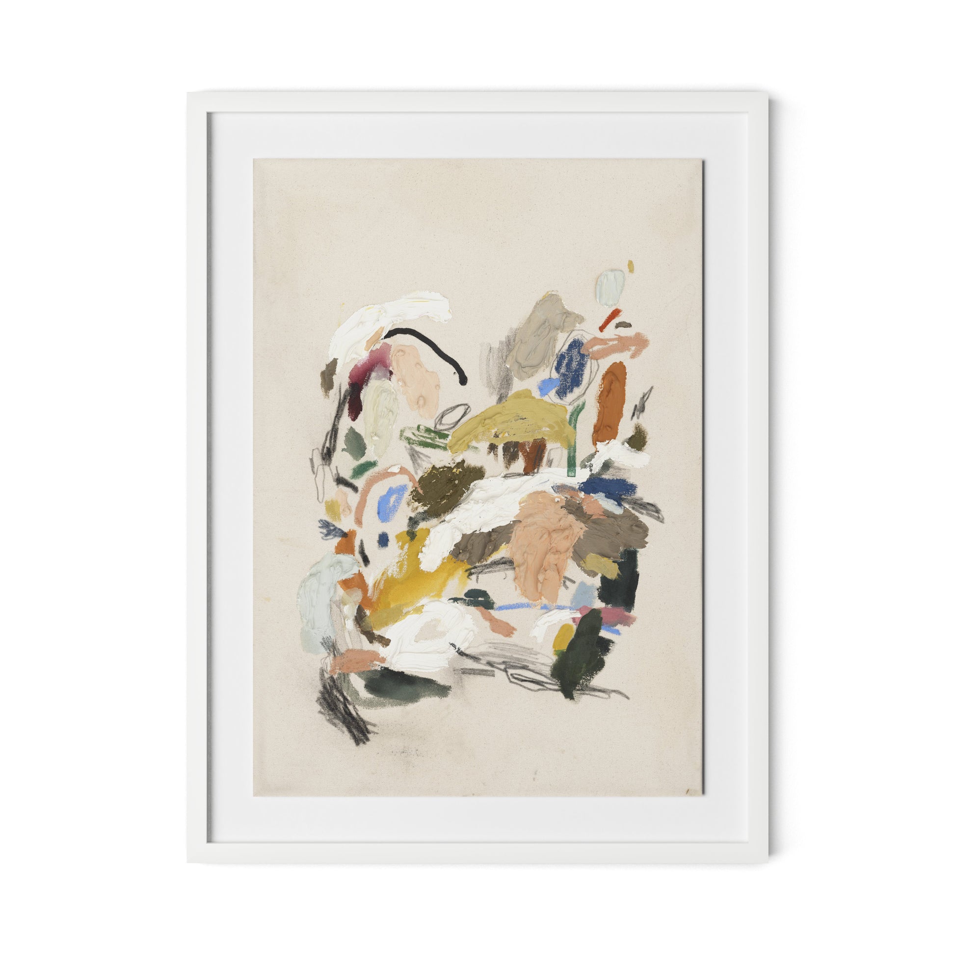 May I Have This Dance Framed Paper / 24 x 32 in / White