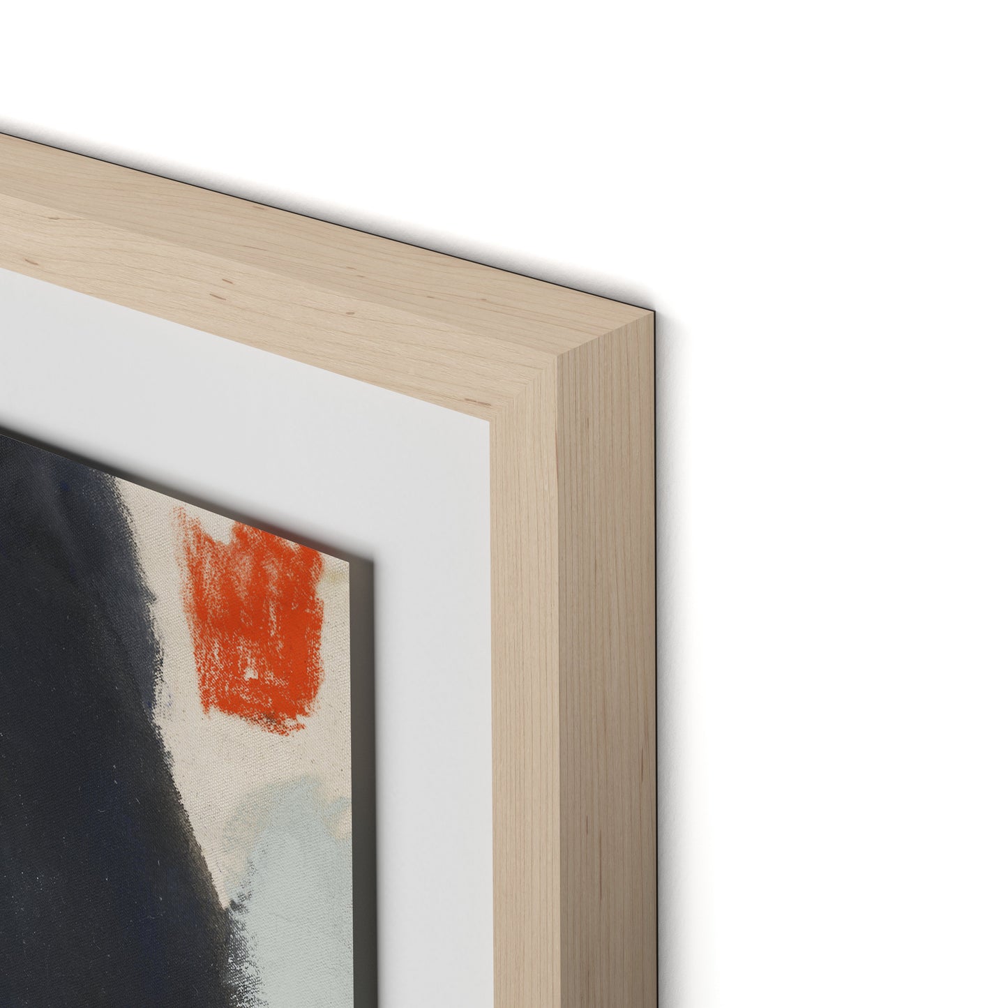 The Ole Boot Framed Paper / 24 x 32 in / Natural Maple