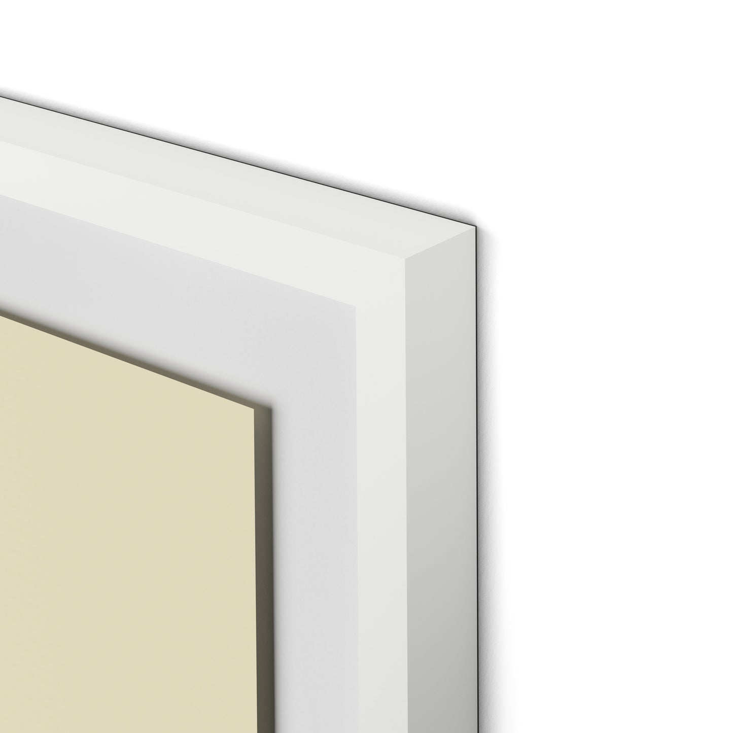 Dance Study 7 Framed Paper / 27.5 x 32 in / White