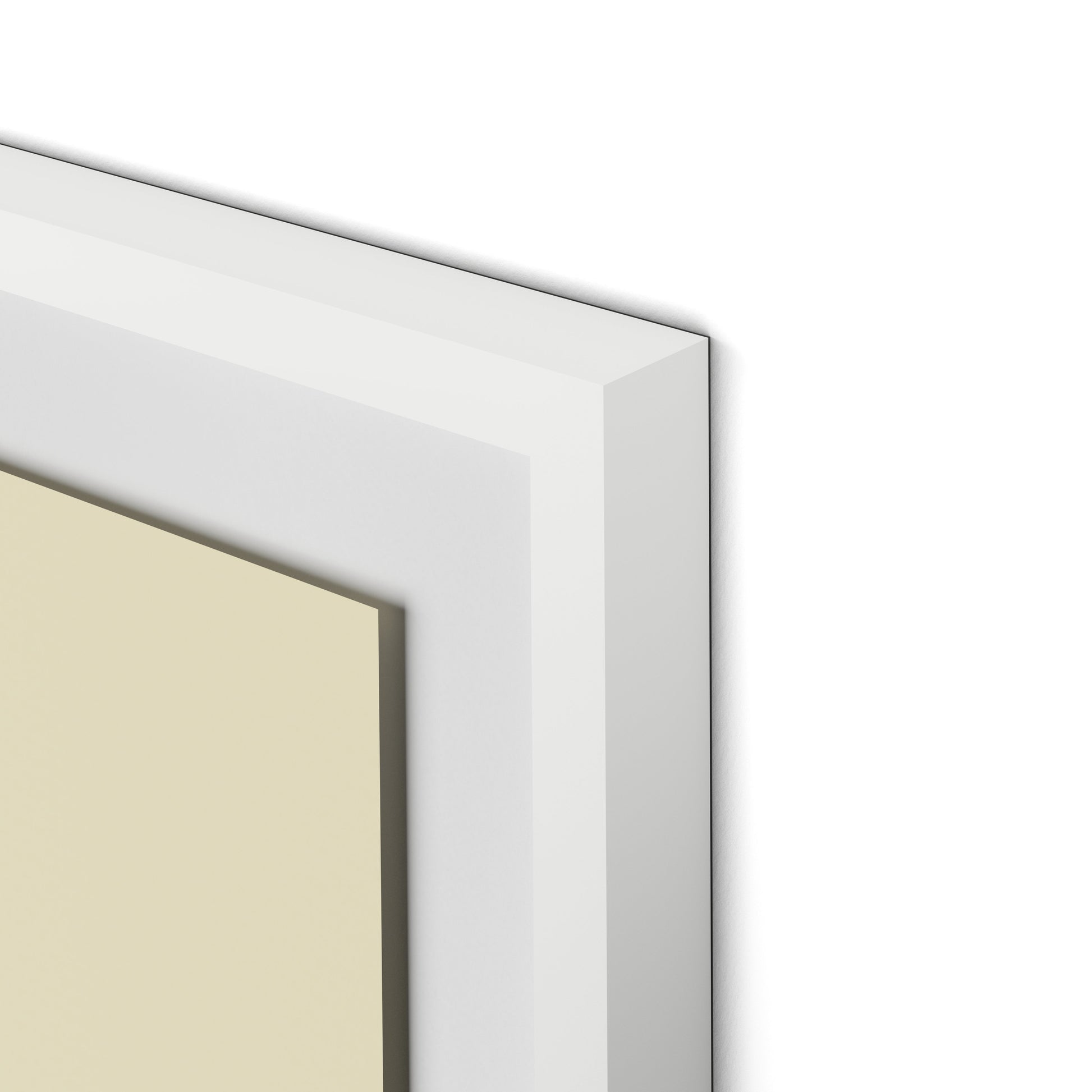 Dance Study 7 Framed Paper / 27.5 x 32 in / White