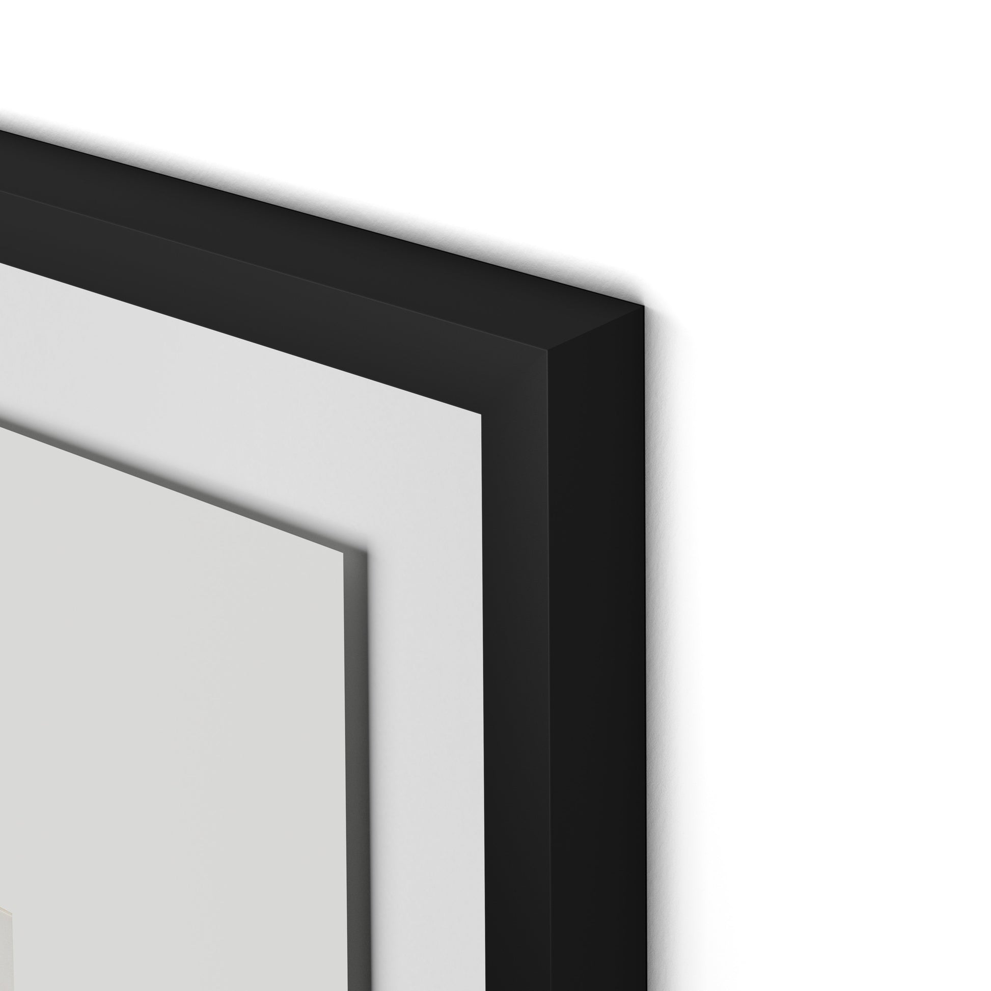 Box Framed Paper / 26 x 32 in / Black