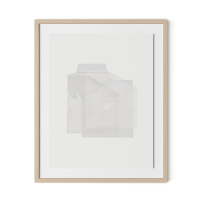 Box 2 Framed Paper / 26 x 32 in / Natural Maple