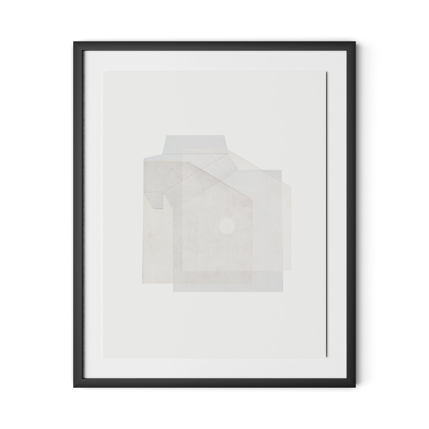 Box 2 Framed Paper / 26 x 32 in / Black