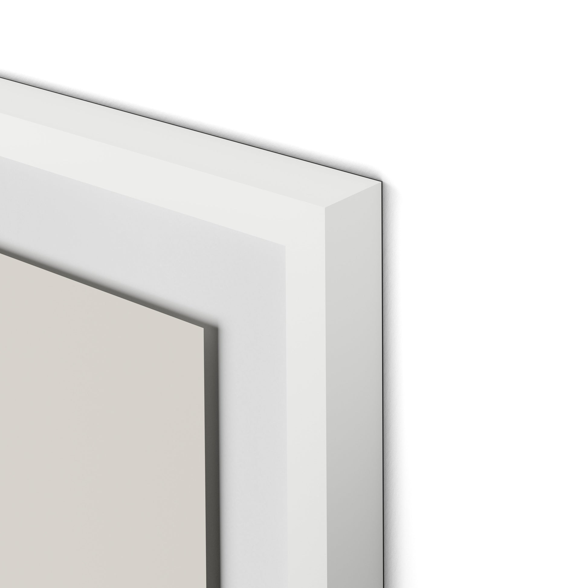 Structure Framed Paper / 26.5 x 32 in / White