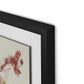 Rubbings 3 Framed Paper / 24 x 32 in / Black