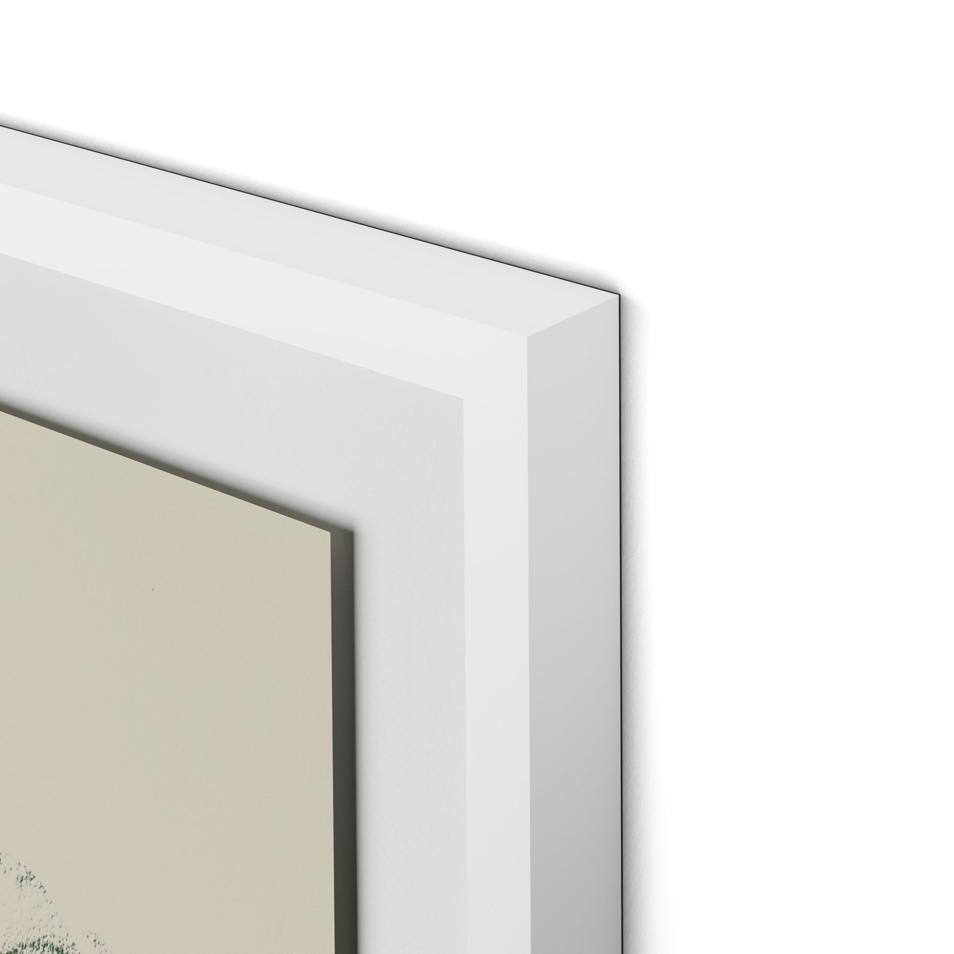 Rubbings 4 Framed Paper / 24 x 32 in / White