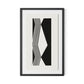 Touch Framed Paper / 20.5 x 32 in / Black