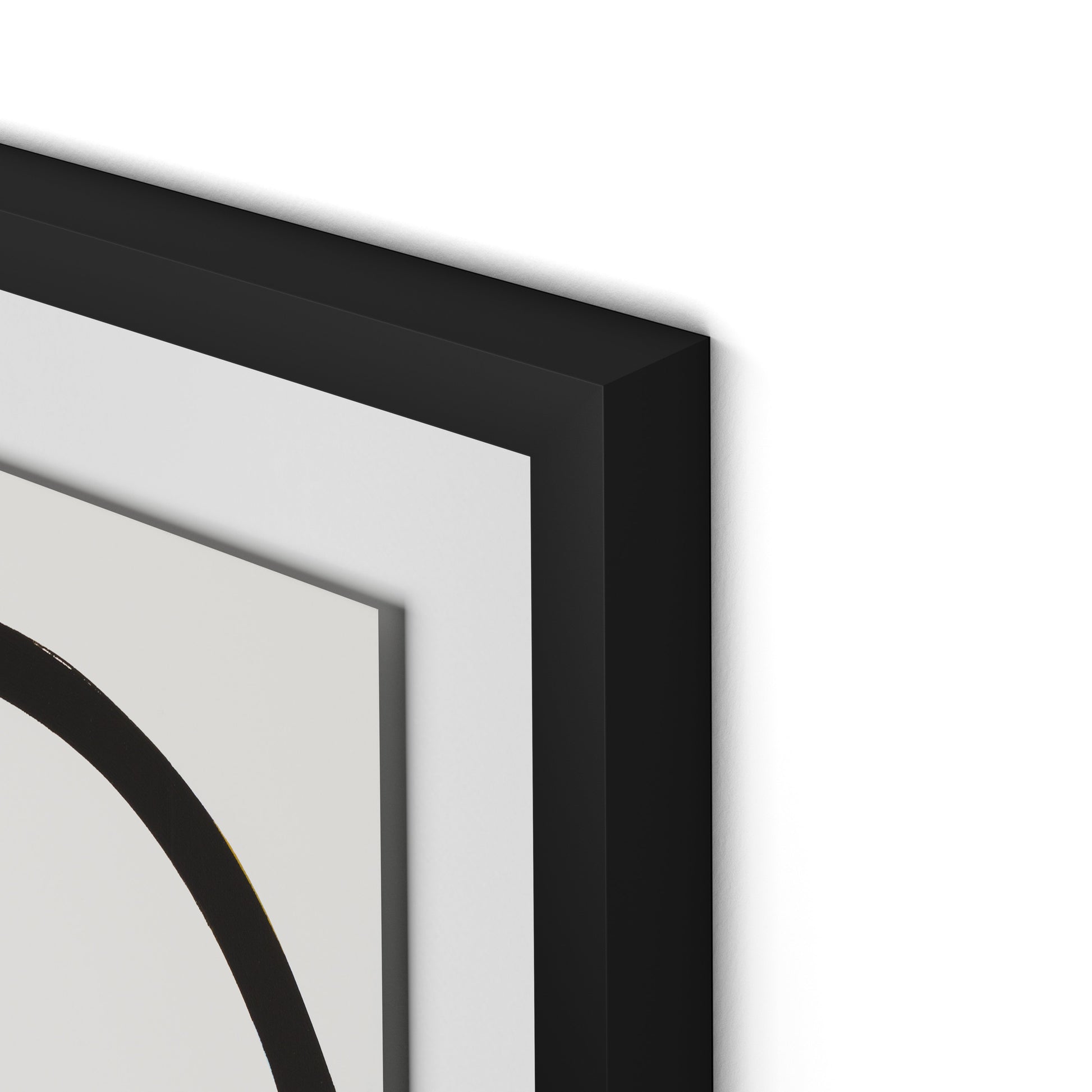 Imperfect Present Framed Paper / 24 x 32 in / Black
