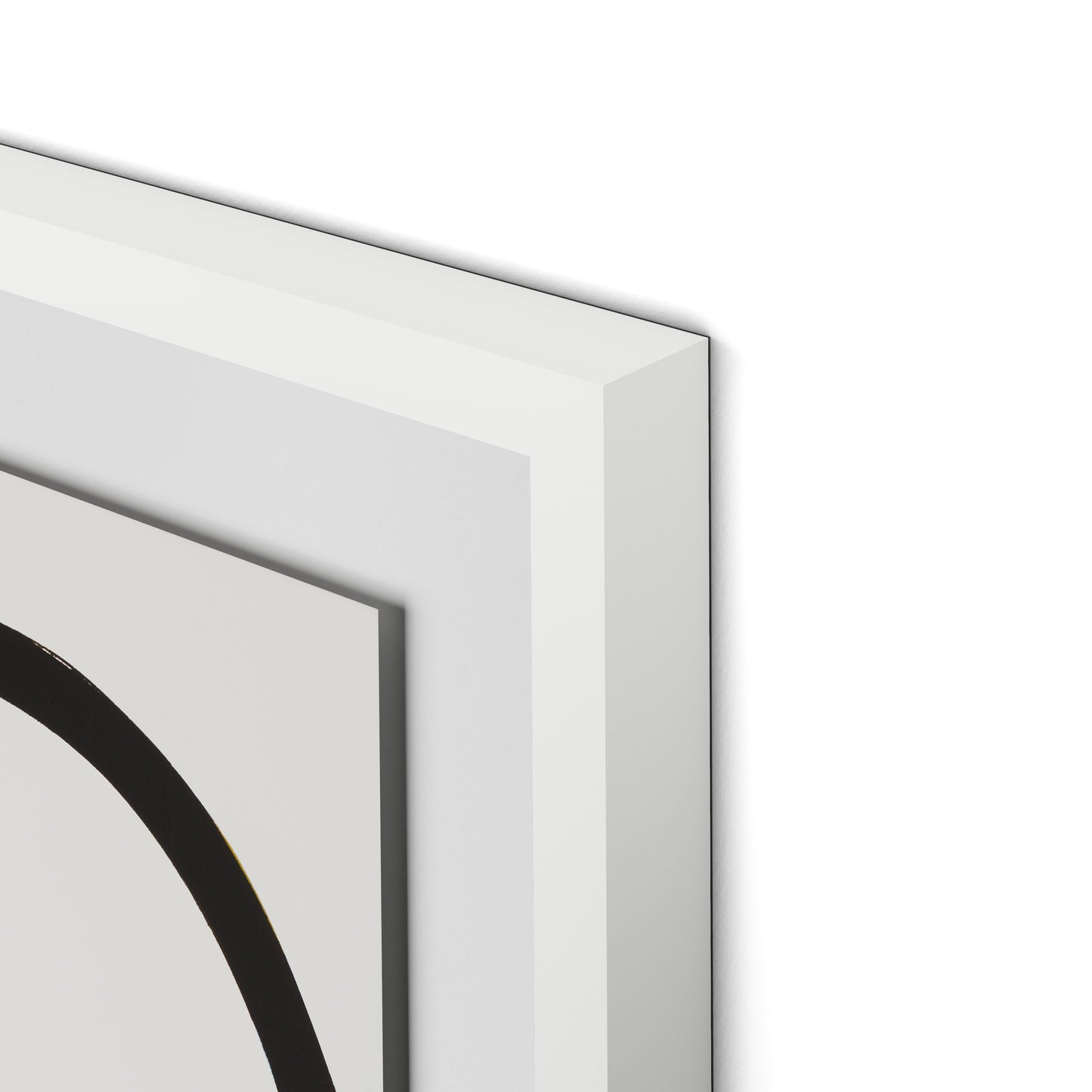 Imperfect Present Framed Paper / 24 x 32 in / White