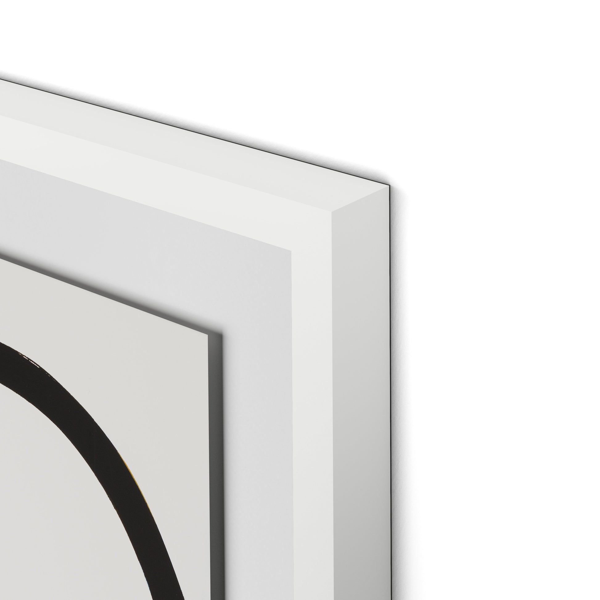 Imperfect Present Framed Paper / 24 x 32 in / White