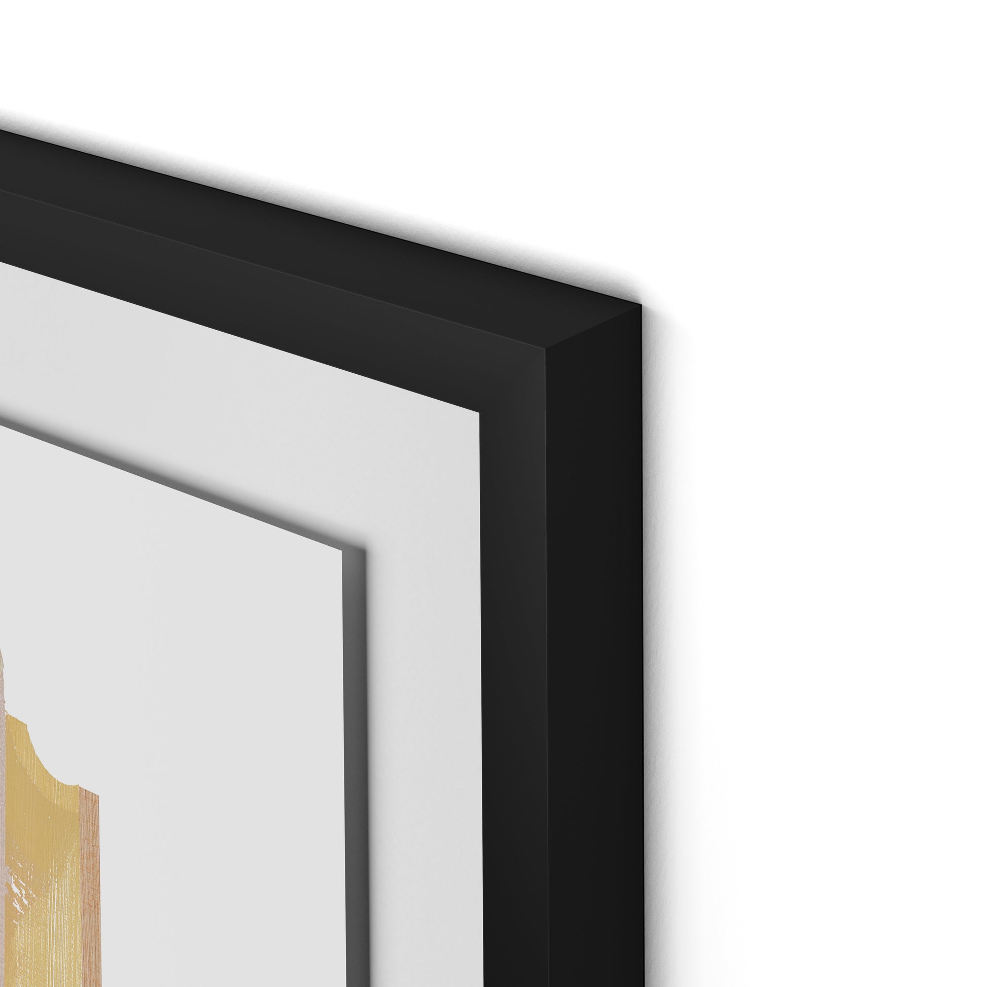 Shield III Framed Paper / 24 x 32 in / Black