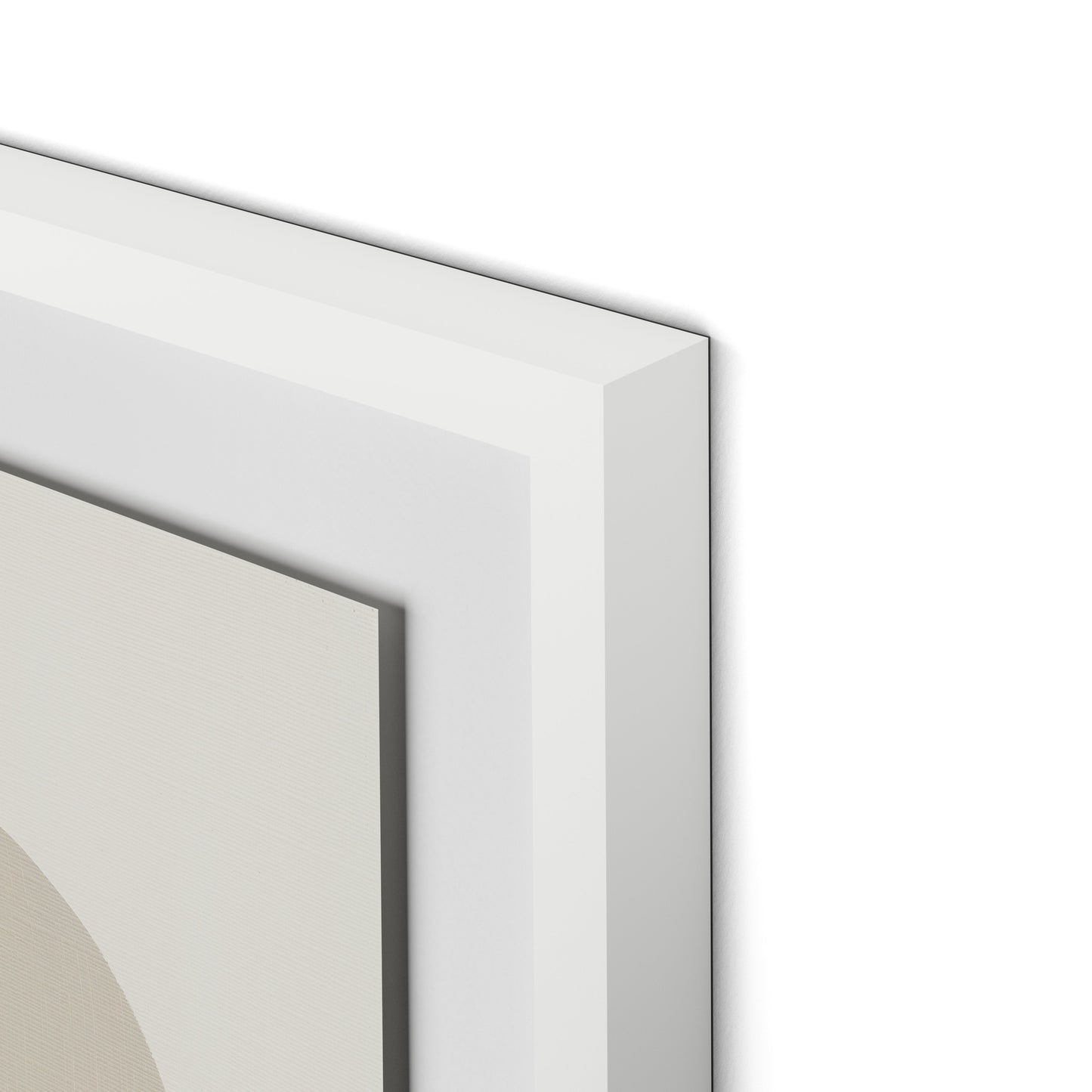 A Small Doorway Framed Paper / 26 x 32 in / White