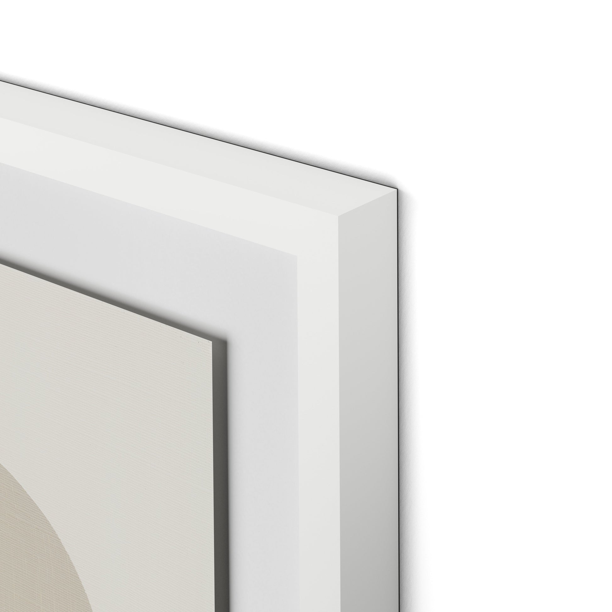 A Small Doorway Framed Paper / 26 x 32 in / White