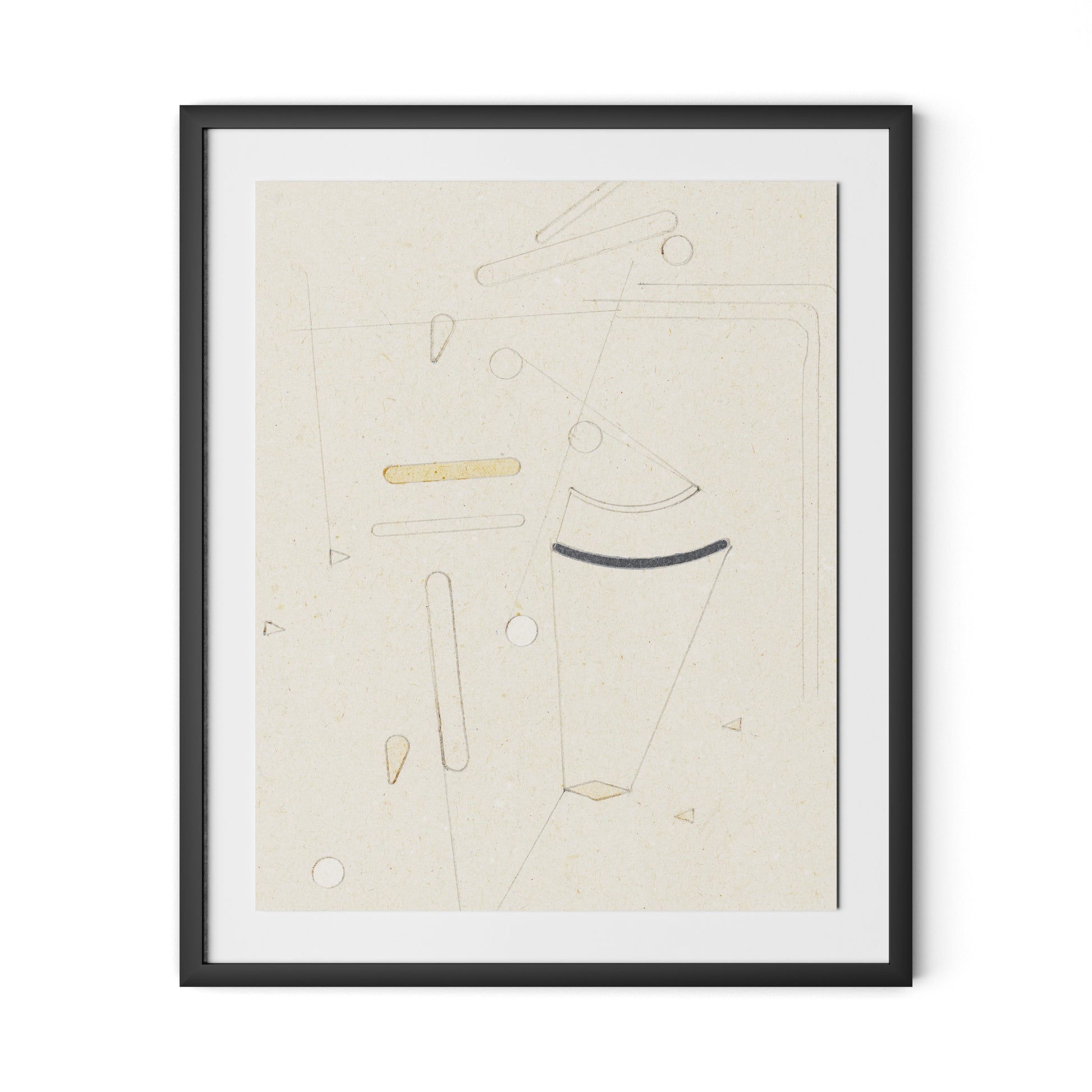 Indirect Framed Paper / 26.5 x 32 in / Black