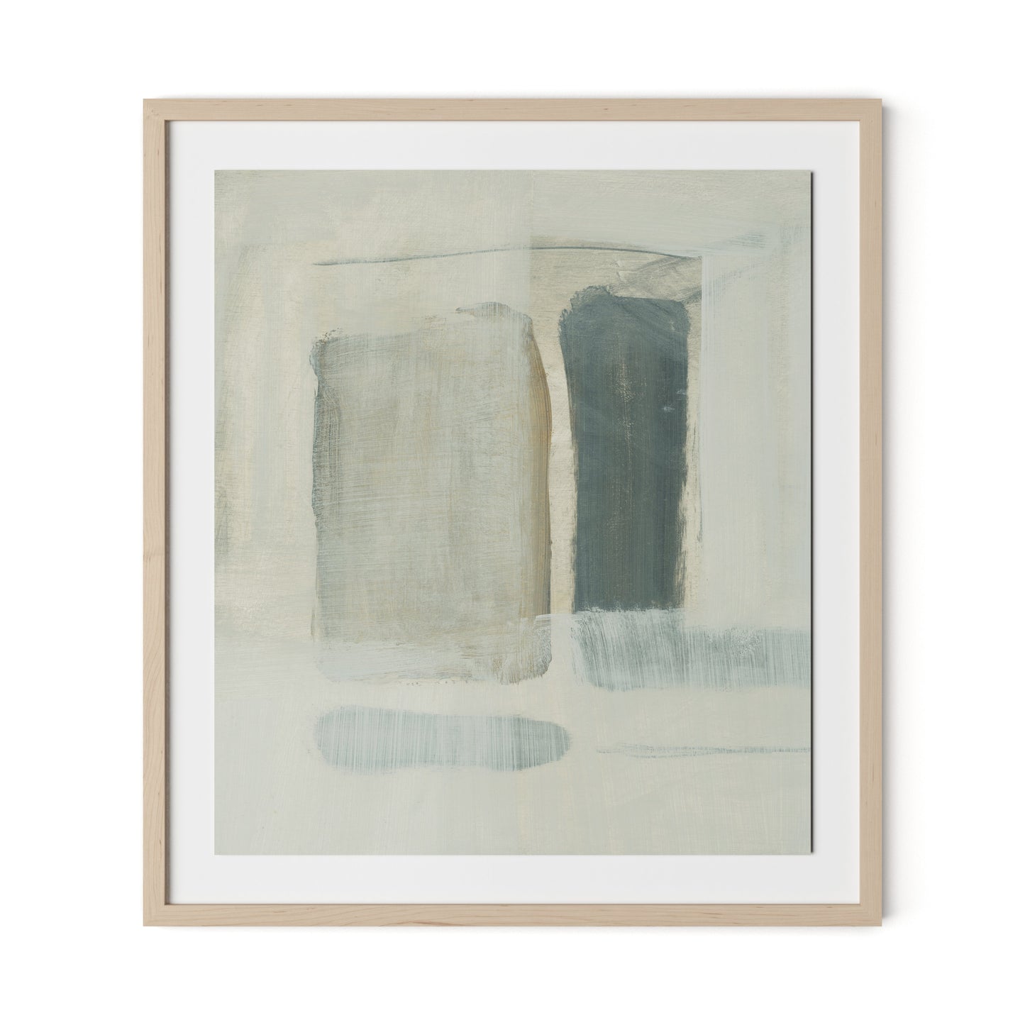 Moment Framed Paper / 28.5 x 32 in / Natural Maple