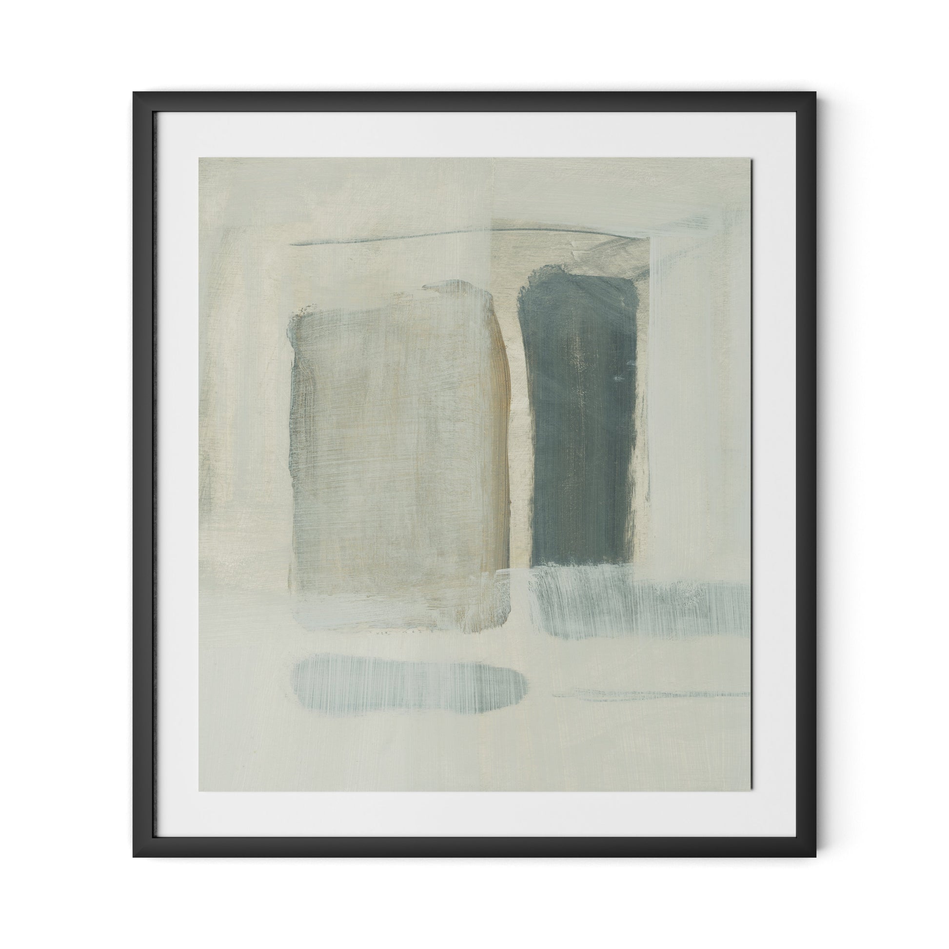 Moment Framed Paper / 28.5 x 32 in / Black