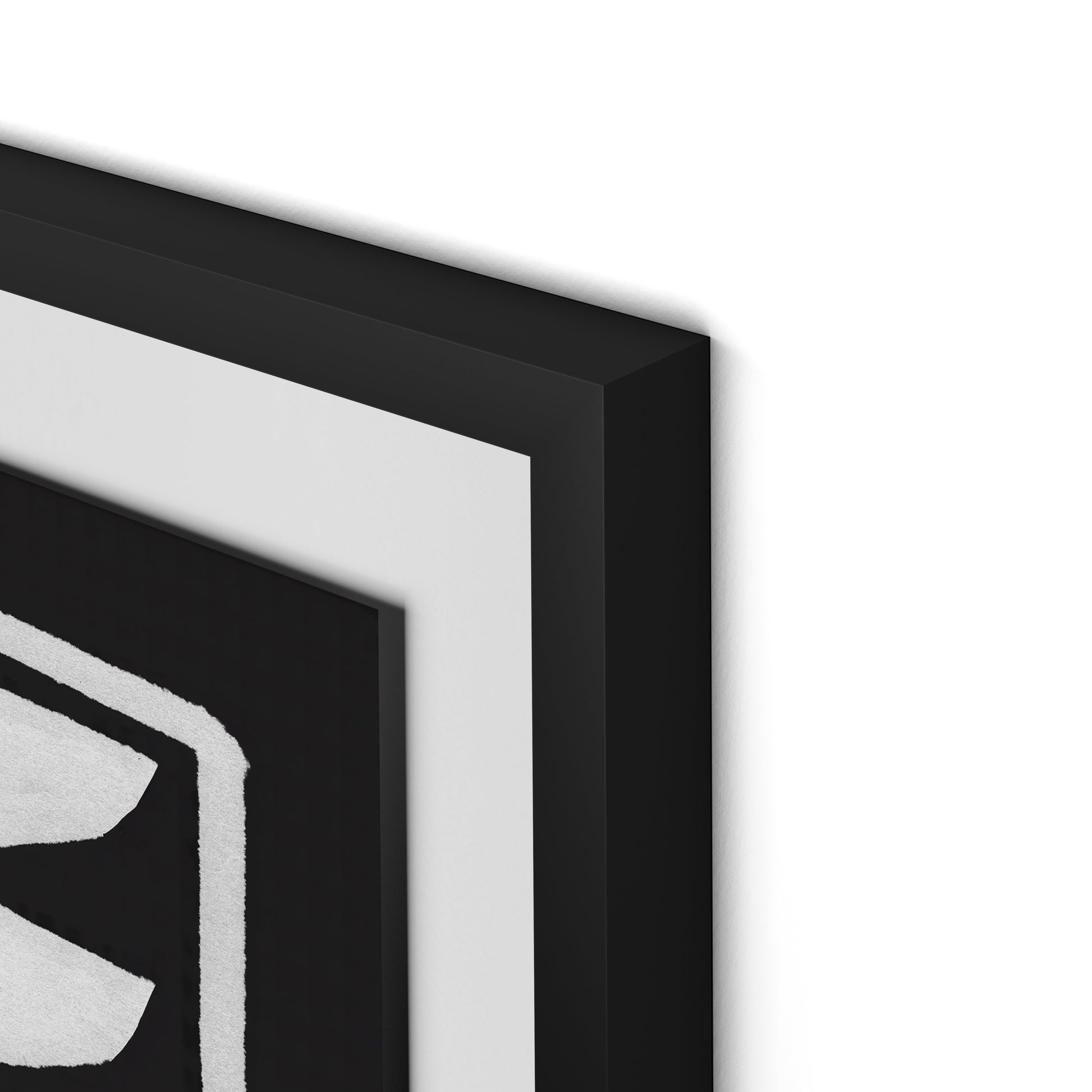 Treasury Framed Paper / 24 x 32 in / Black